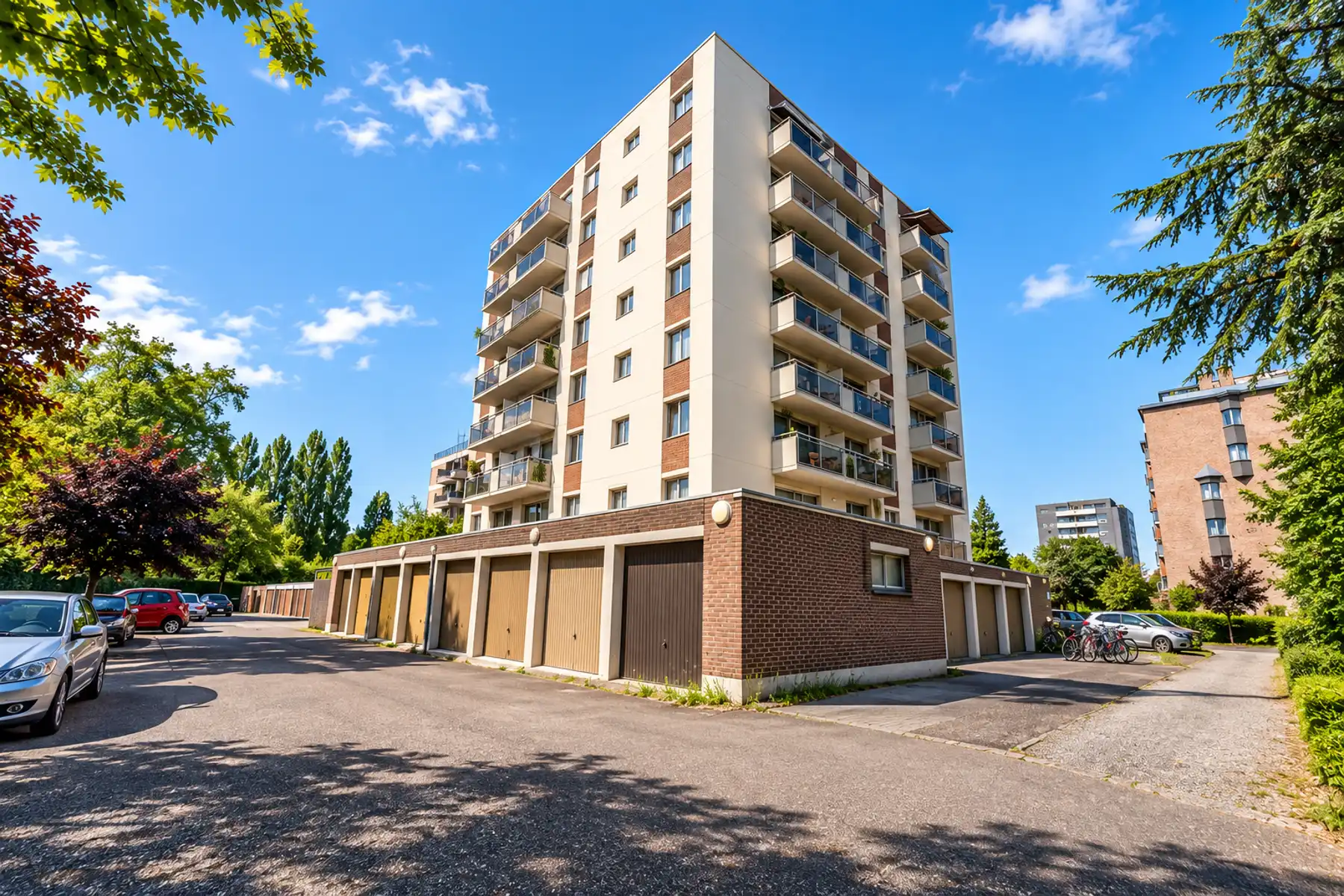 Instapklaar 1-slaapkamer appartement met terras en berging en garage. foto 16
