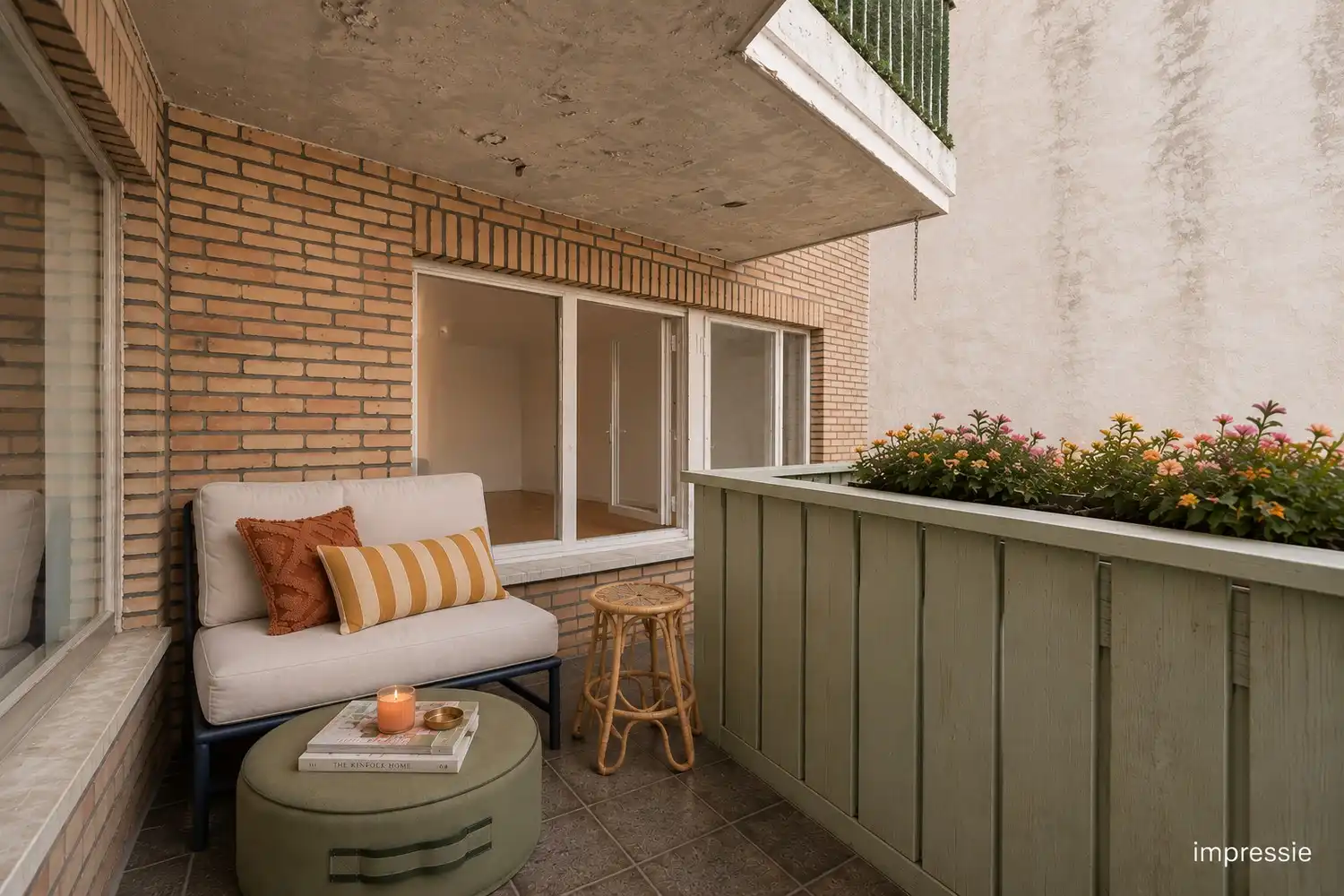 Ruim en lichtrijk 2-slpk appartement met terras en kelderberging in Borgerhout foto 22