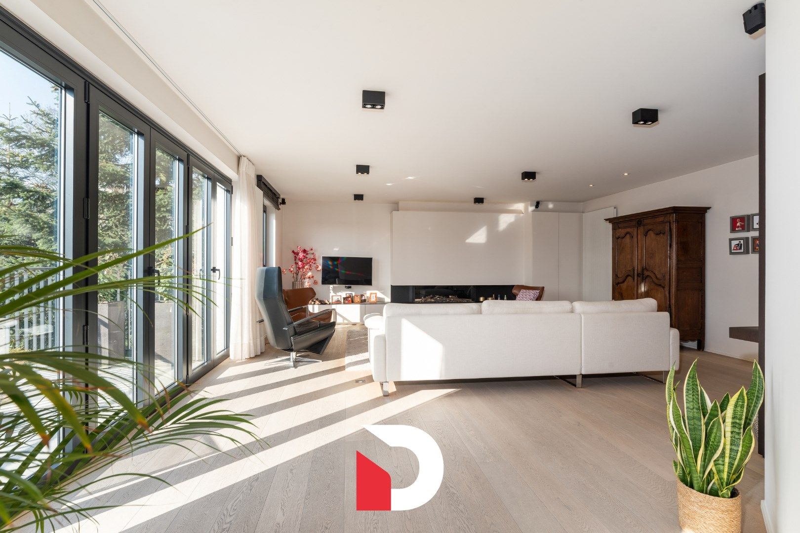 Magnifiek energiezuinig appartement met 3 slk en open zicht over groen park foto 5