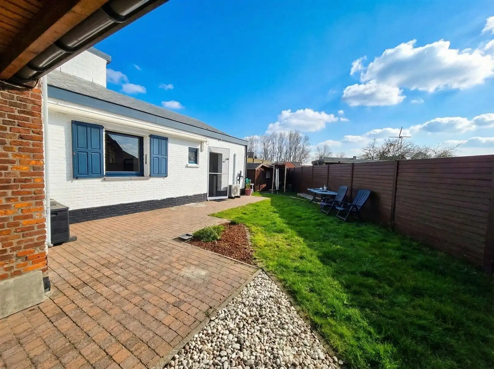 Halfopen bebouwing - 3 slpks - carport - tuin 2 are 73 ca foto 5