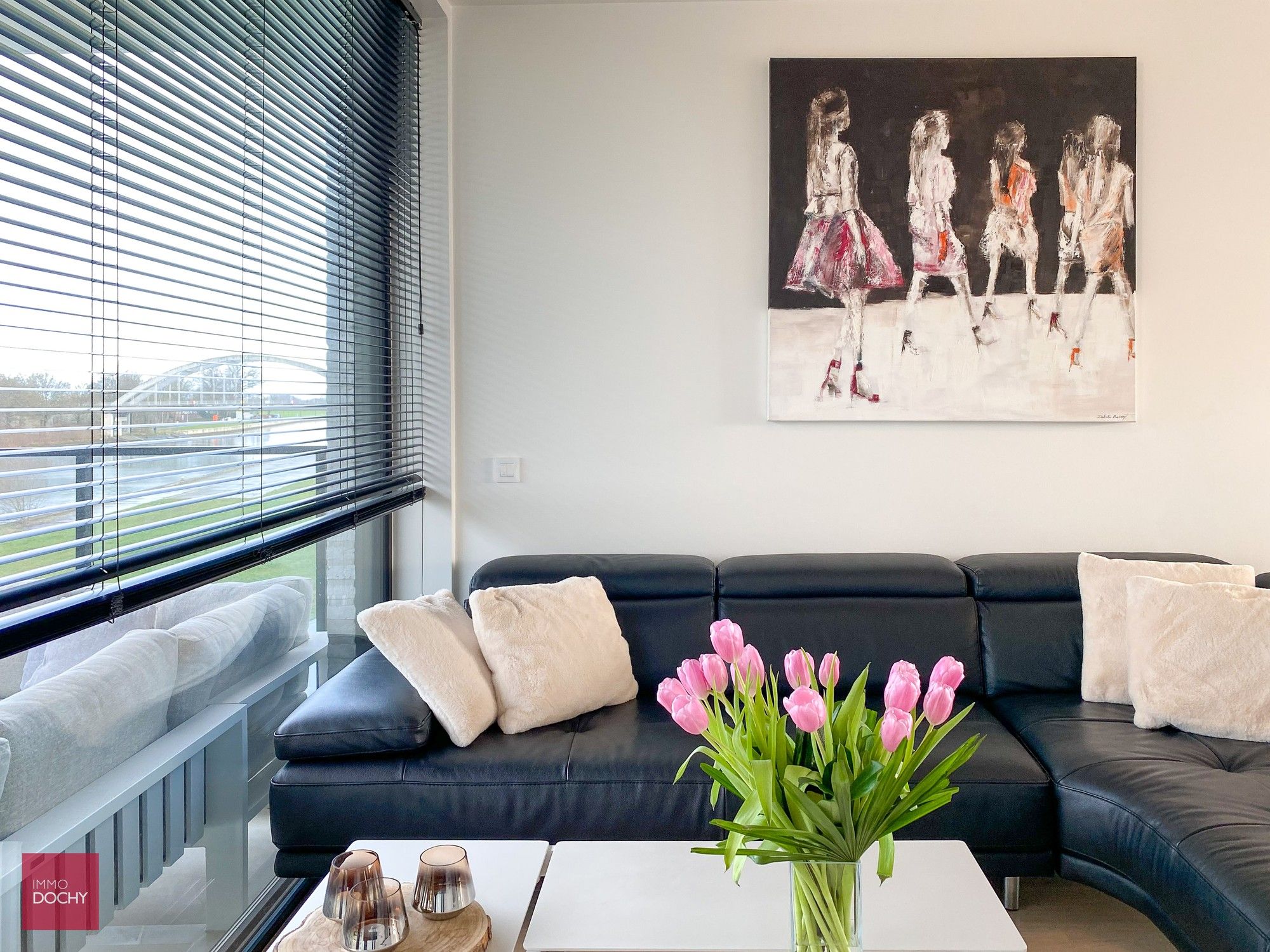 Recent luxueus ingericht appartement met frontaal zicht op Leie | Spinnerijstraat foto 12