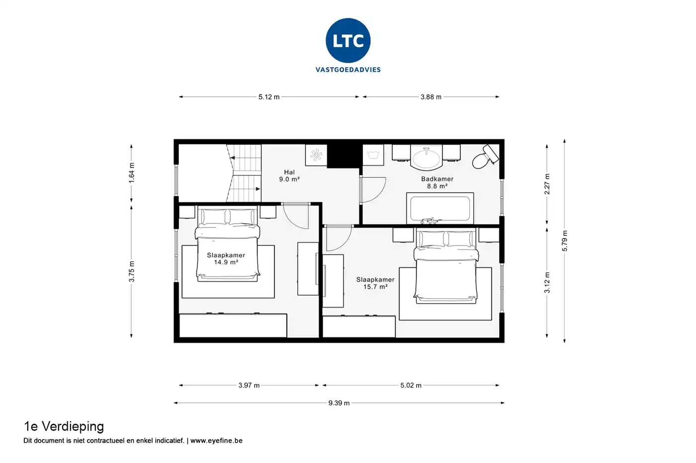 Ruime woning met 3 slpks, 2 badks en tuin foto 28
