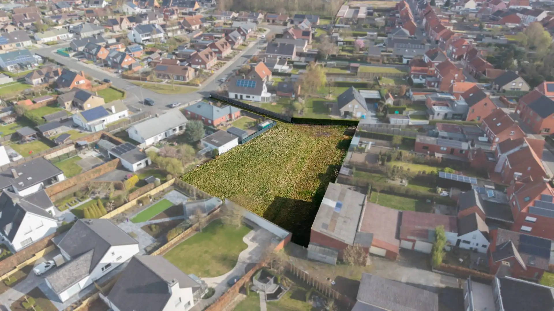 Bouwgrond te koop in Meulebeke – Perceeloppervlakte 2.159 m². foto 2