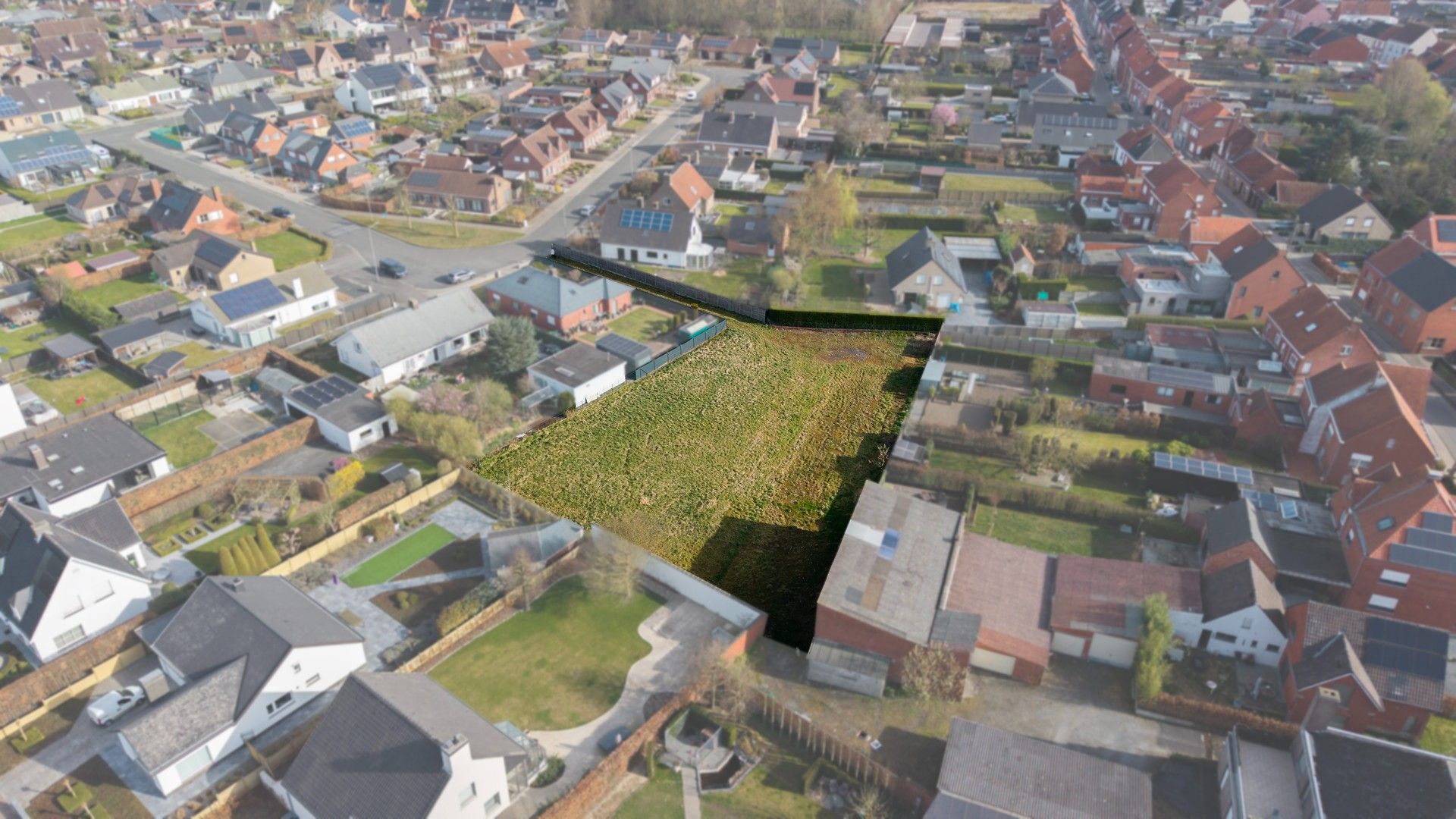 Bouwgrond te koop in Meulebeke – Perceeloppervlakte 2.159 m². foto 2