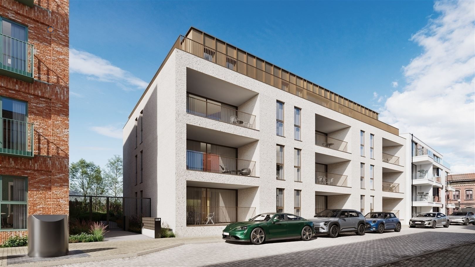 Aangenaam appartement met één slaapkamer en terras op de tweede verdieping foto 2