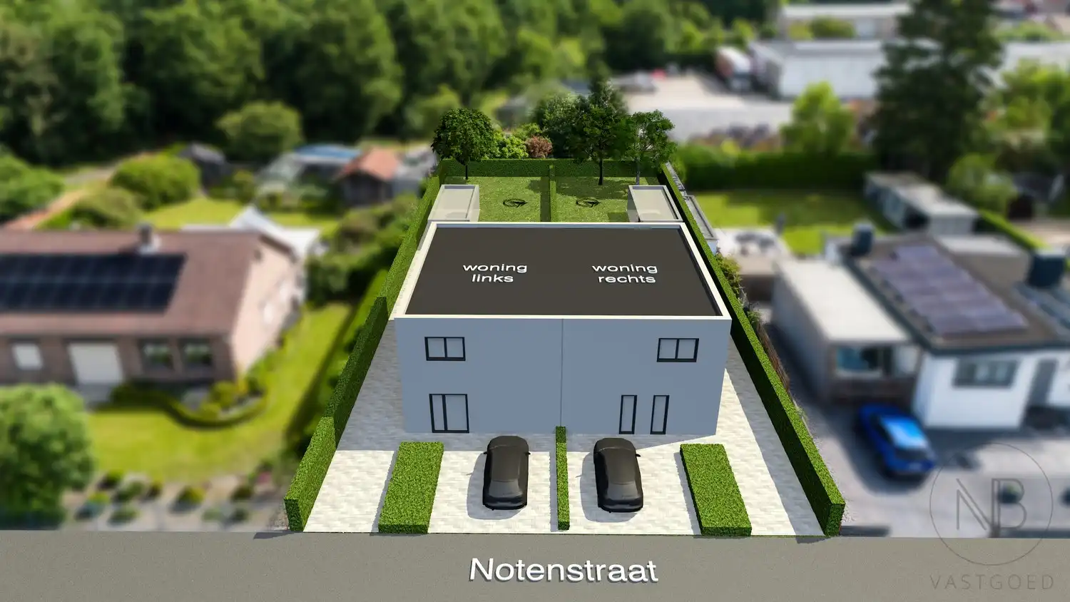 Bouwgrond met vergunning voor tweewoonst! foto 10