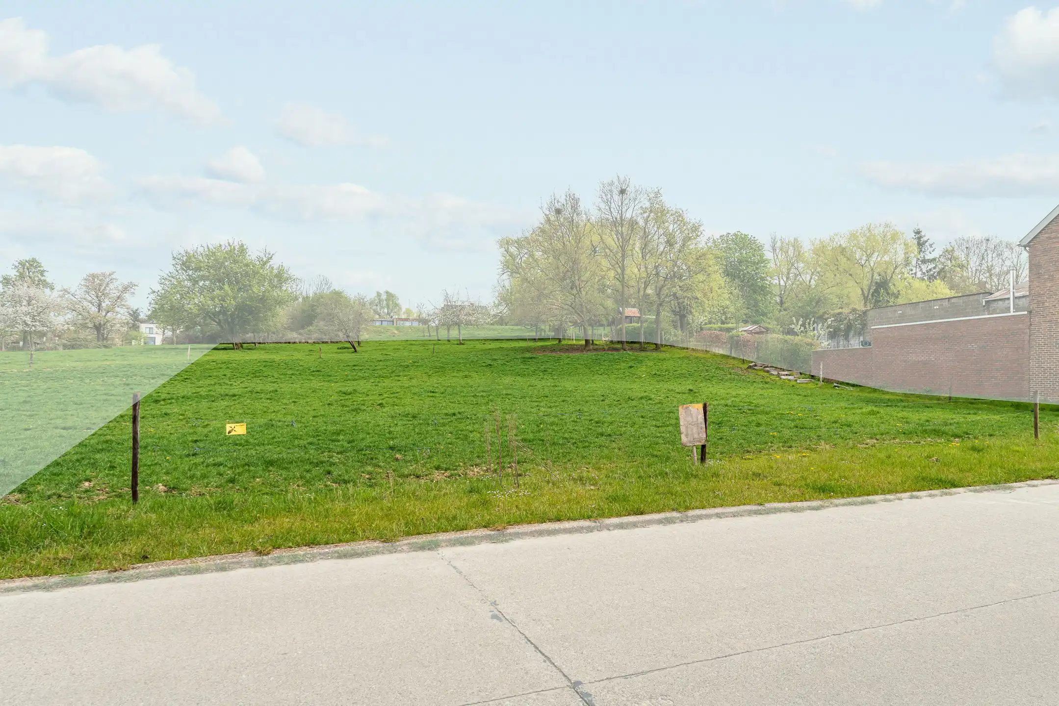 Riante bouwgrond 12a61ca te Kleine Spouwen foto 2