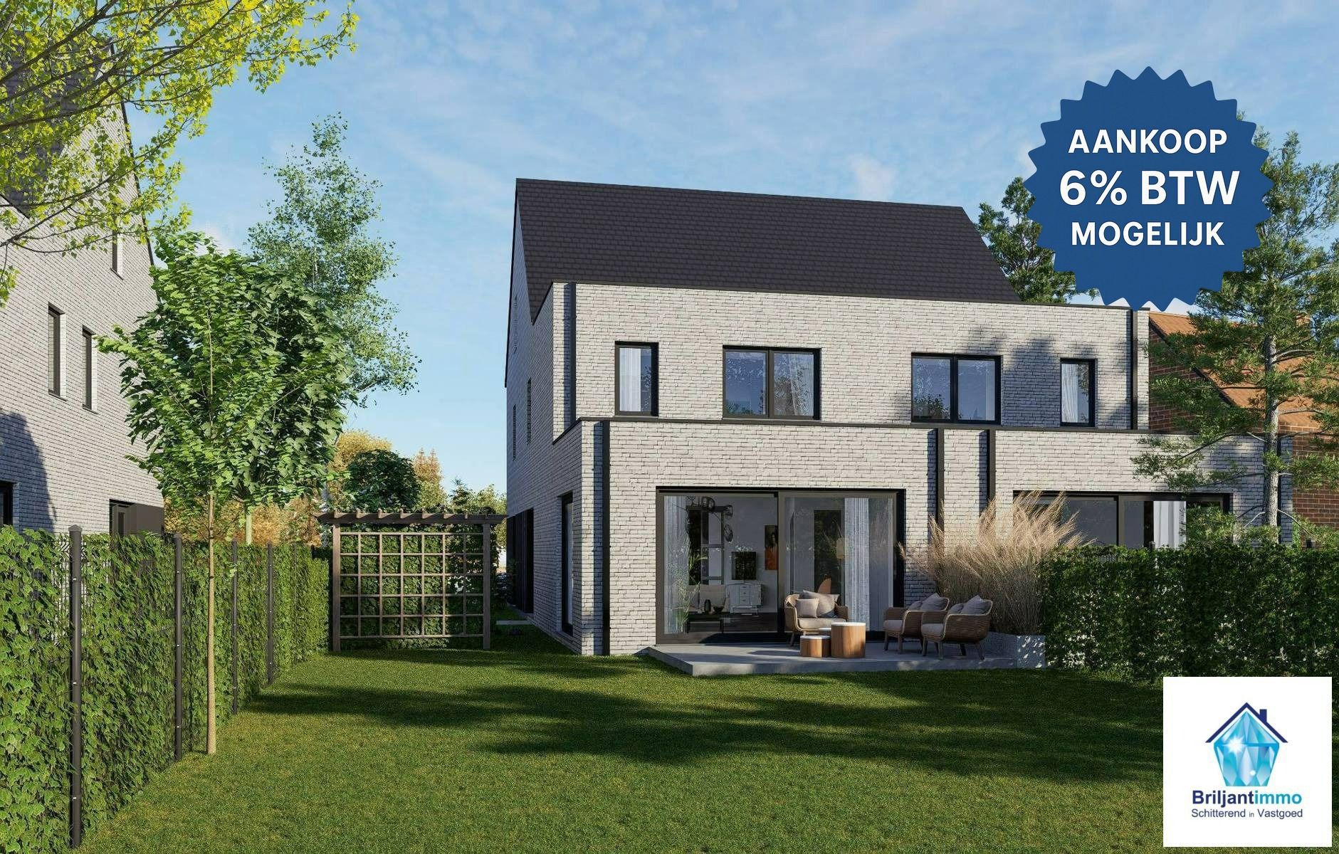 Nieuwbouw project in Wintam met zicht op velden. 6% BTW mog. foto 3