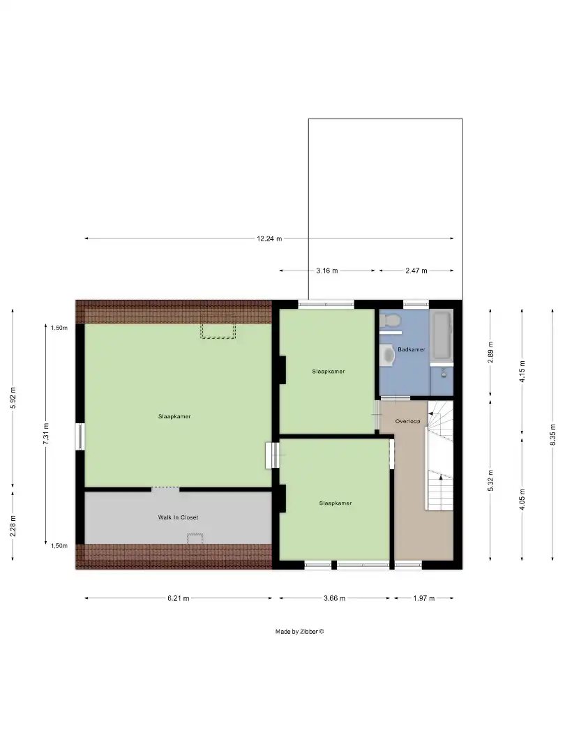 Halfopen bebouwing met 4 slaapkamers en bureau, ruime garage, kelder en zolder in Holsbeek! - EPC 161 kWh/m² - bewoonbare opp. 288 m² foto 33