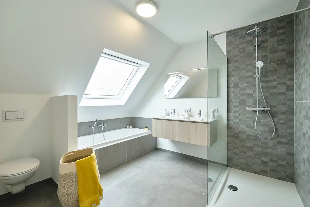 Deux maisons semi-mitoyennes à Dottignies avec grand jardin et espaces lumineux foto 8