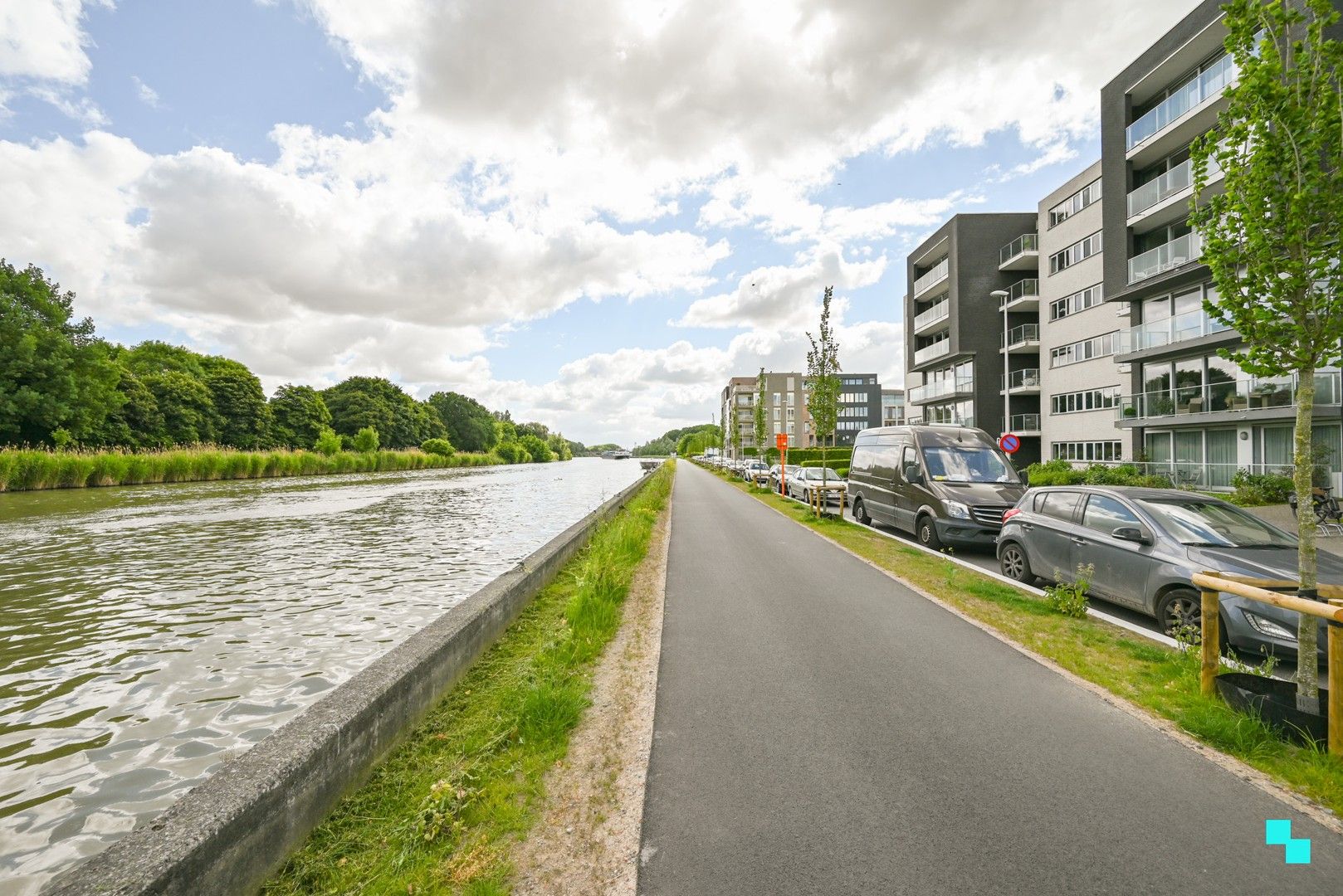 Tweeslaapkamerappartement met zicht op het kanaal Roeselare - Leie foto 34