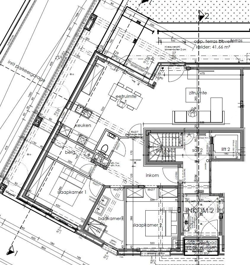 GELIJKVLOERSAPPARTEMENTMET TUIN EN MOGELIJKHEID TOT PARKEERPLAATS foto 3