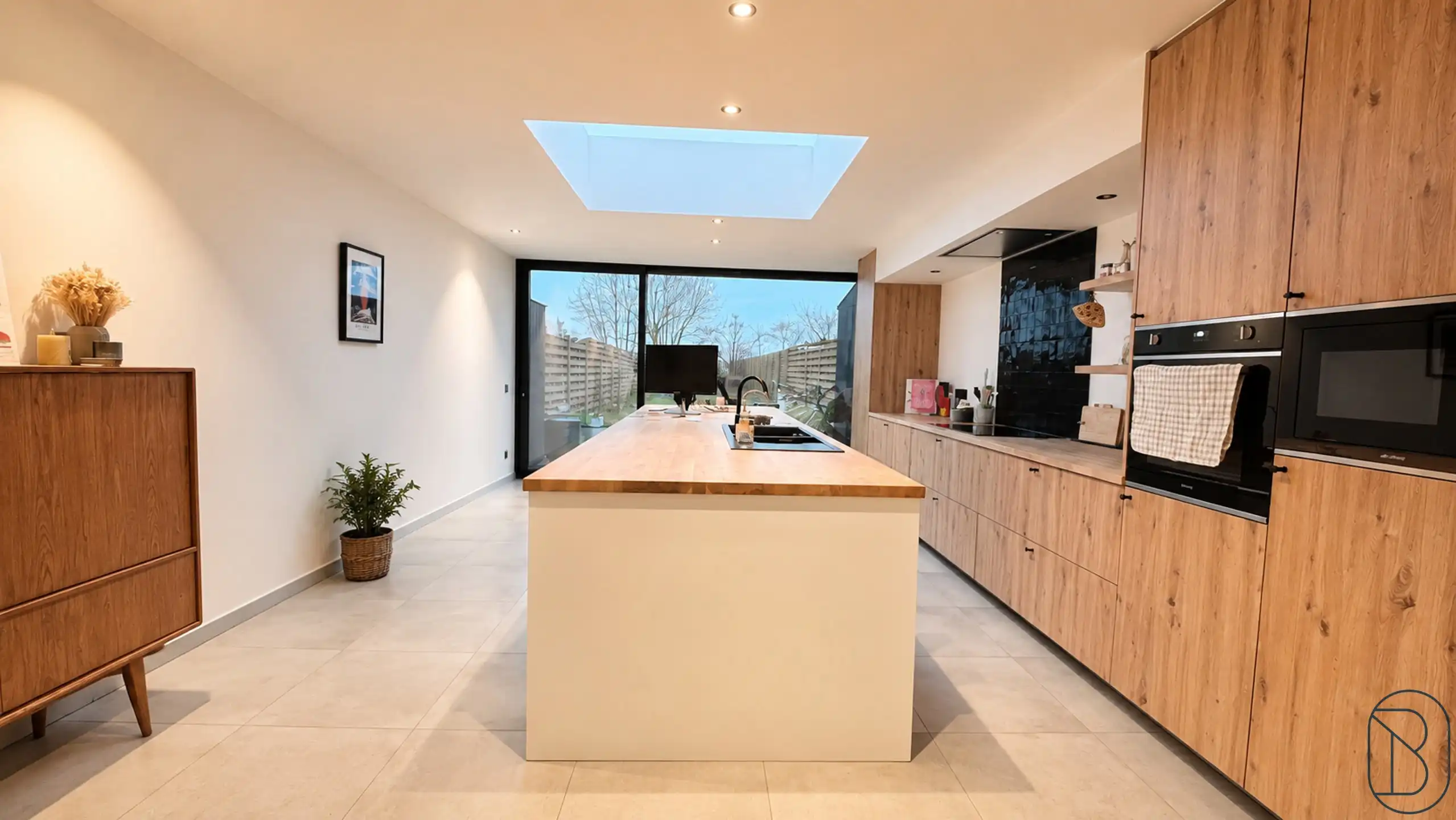 Volledig gerenoveerde woning met 3slpk, tuin en uitweg! foto 6