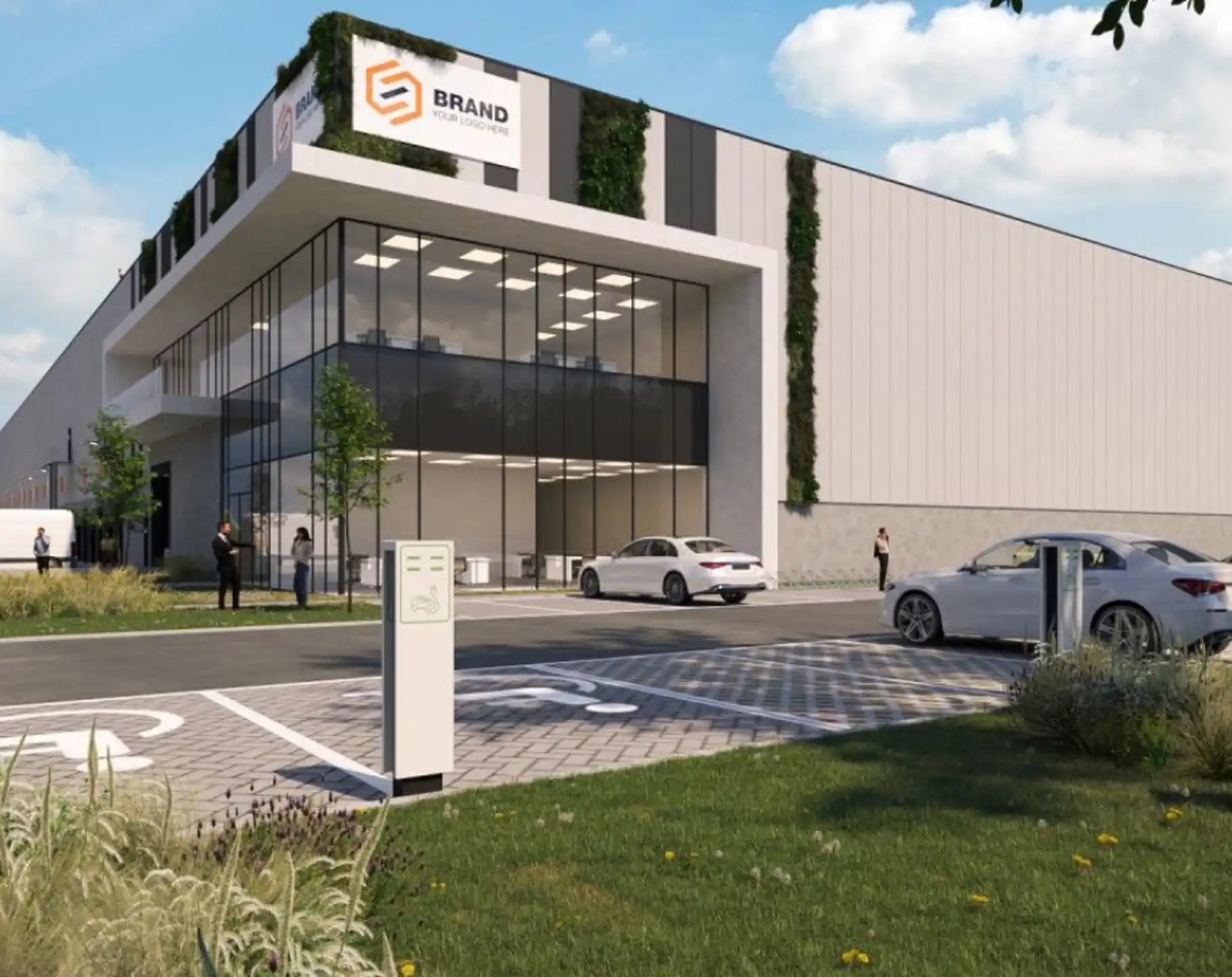 Kantoorgebouw 923 m² met 22 parkings te huur in Lier   foto 2