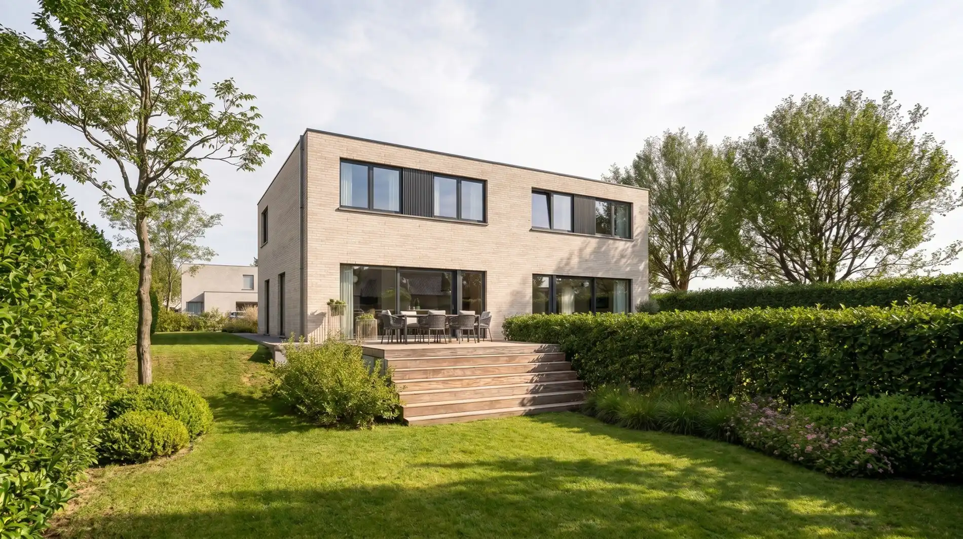 Nieuwe energiezuinige halfopen bebouwing op een rustige topligging in Oudenburg foto 3