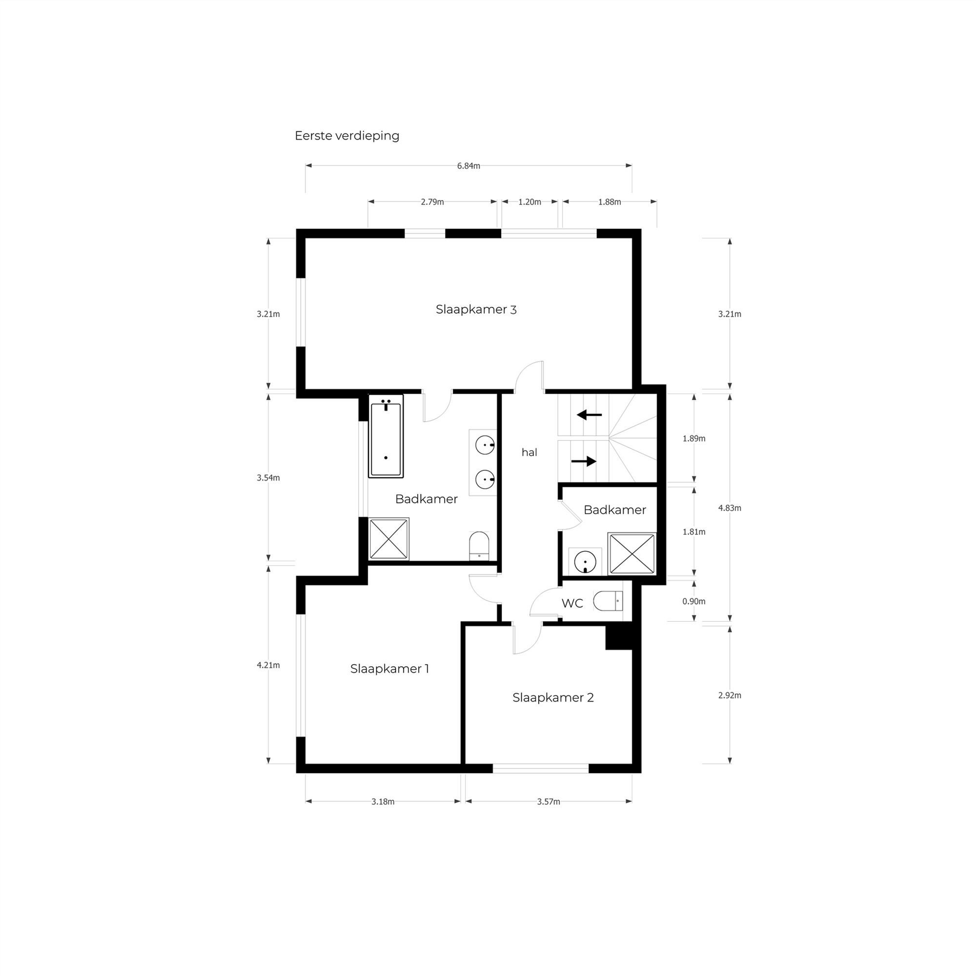 RECENTE, RUIME, ENERGIEZUINIGE WONING MET MOGELIJKHEID TOT APPARTEMENT OP ZOLDERVERDIEPING foto 39