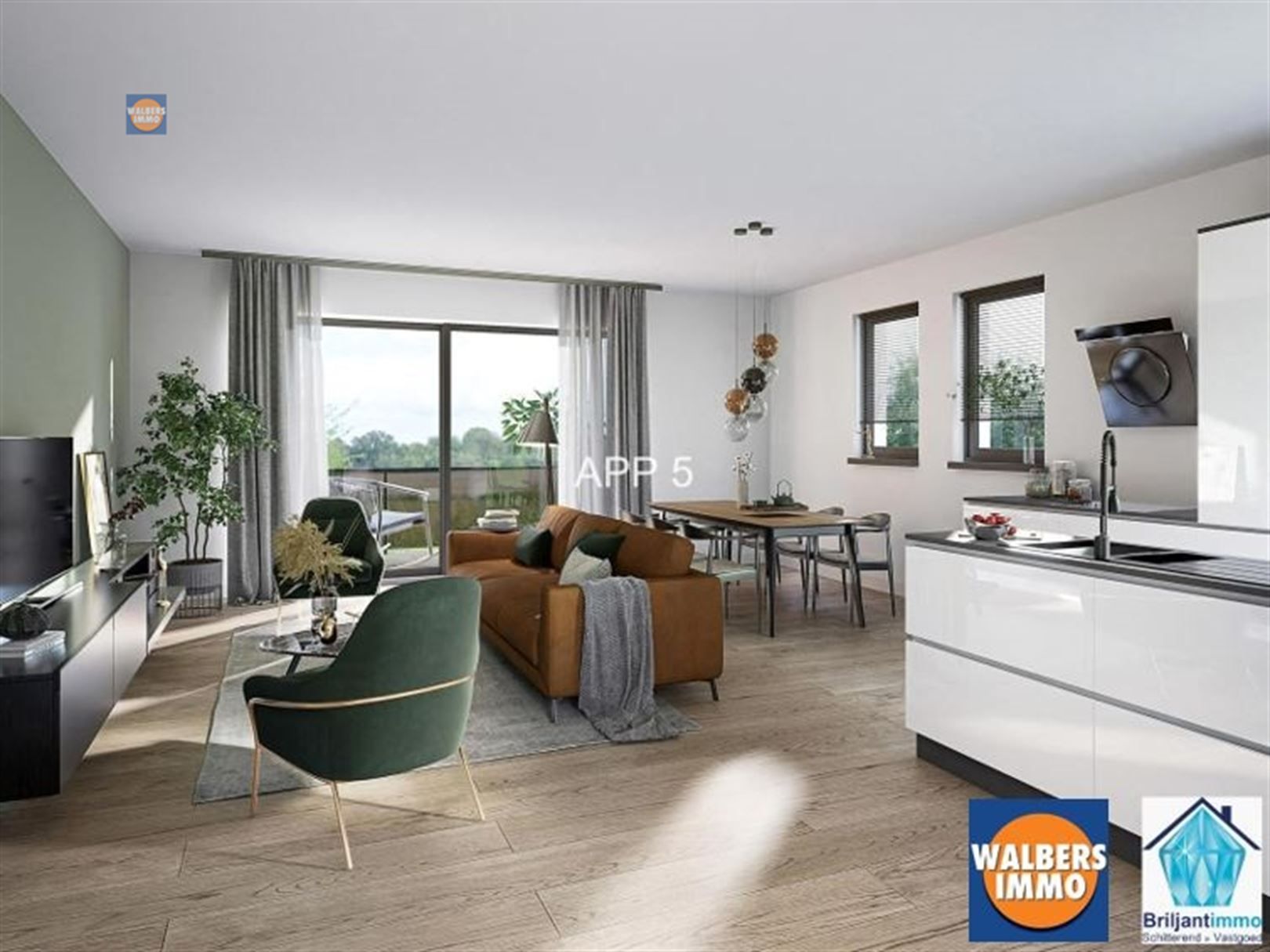 Nieuwbouw appartement met twee slaapkamers foto 5