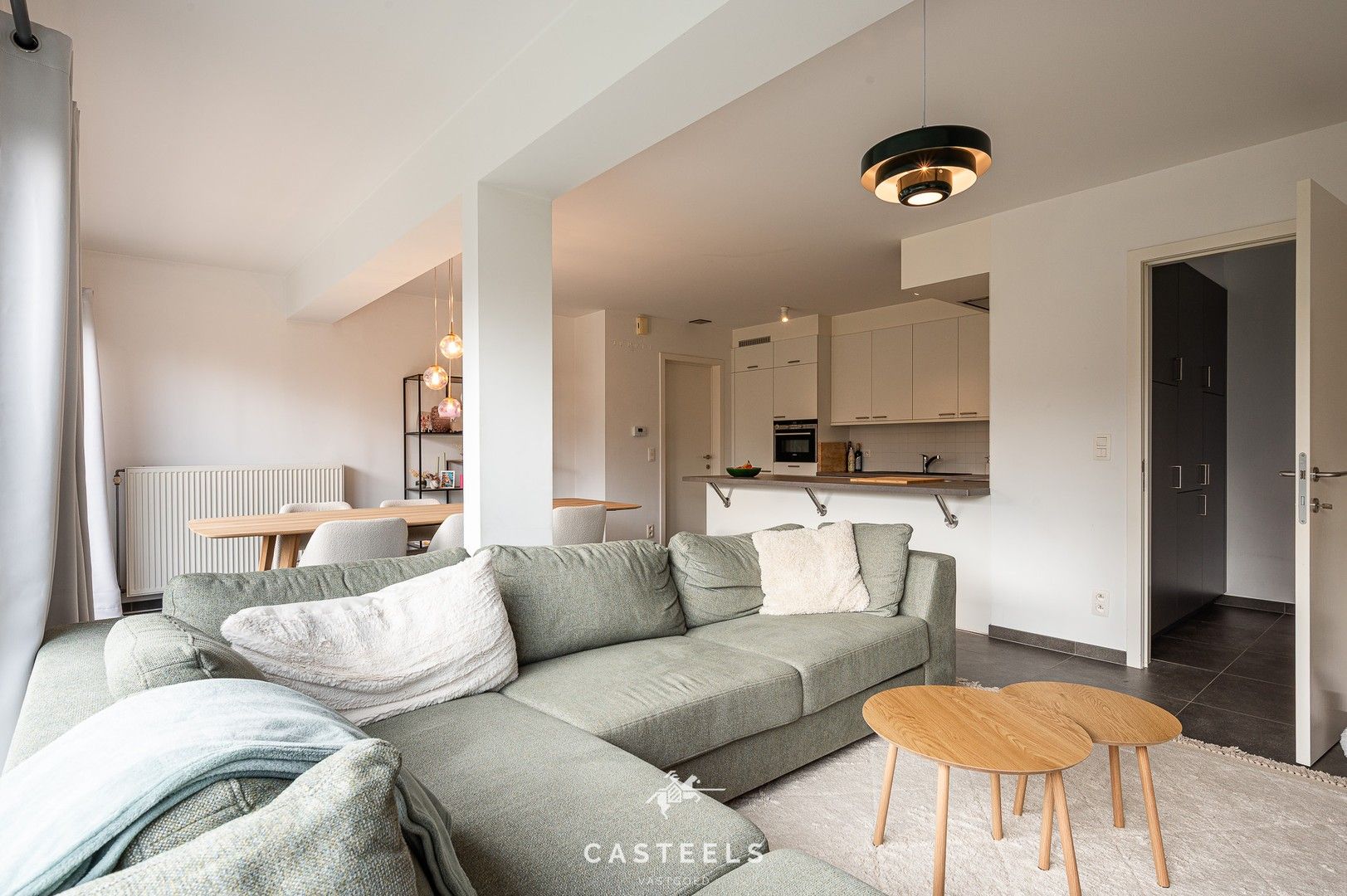 Gelijkvloers appartement met tuin aan het station van De Pinte foto 10