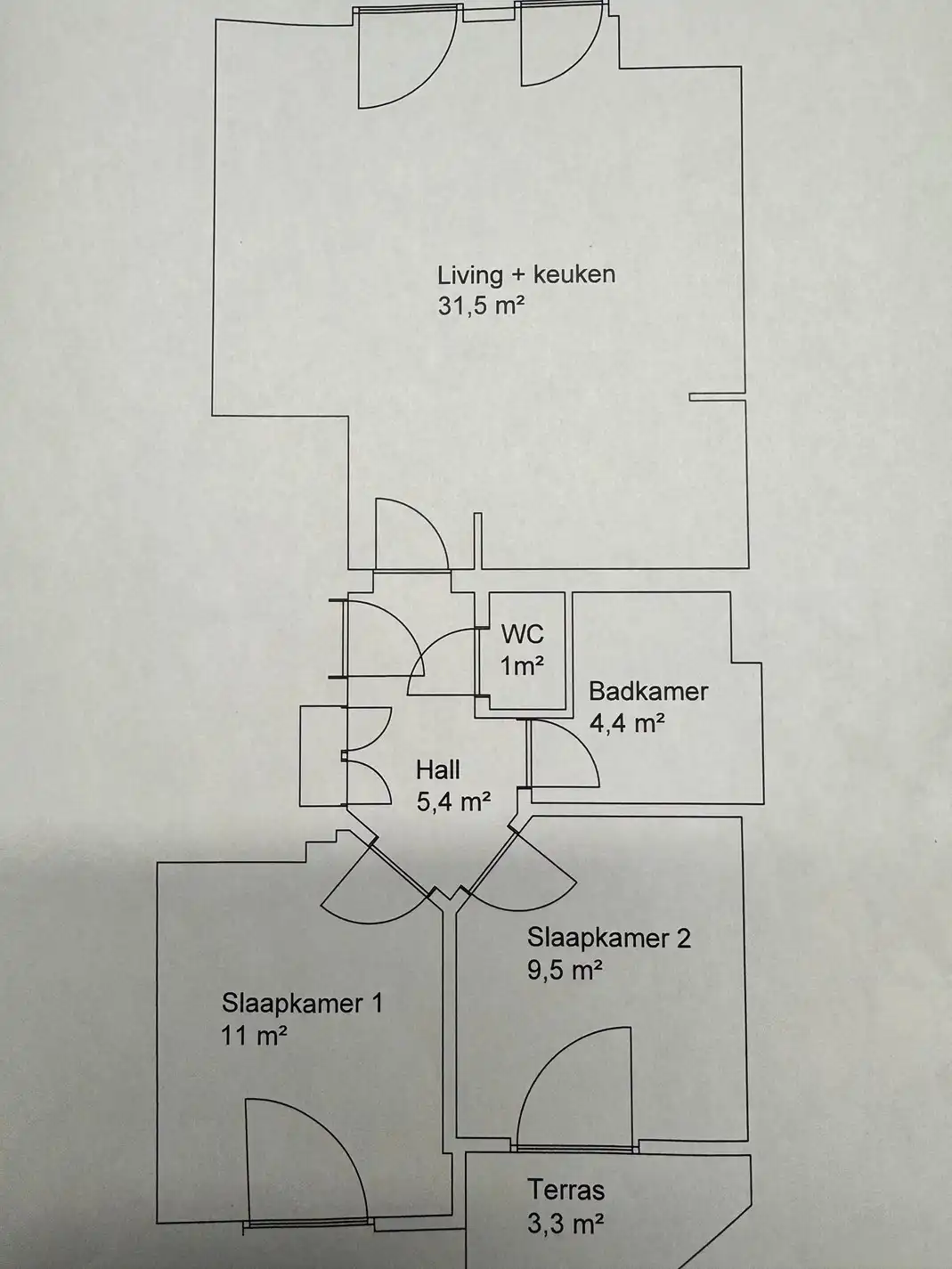 Appartement met 2 slaapkamers en autostandplaats in centrum Leuven foto 32