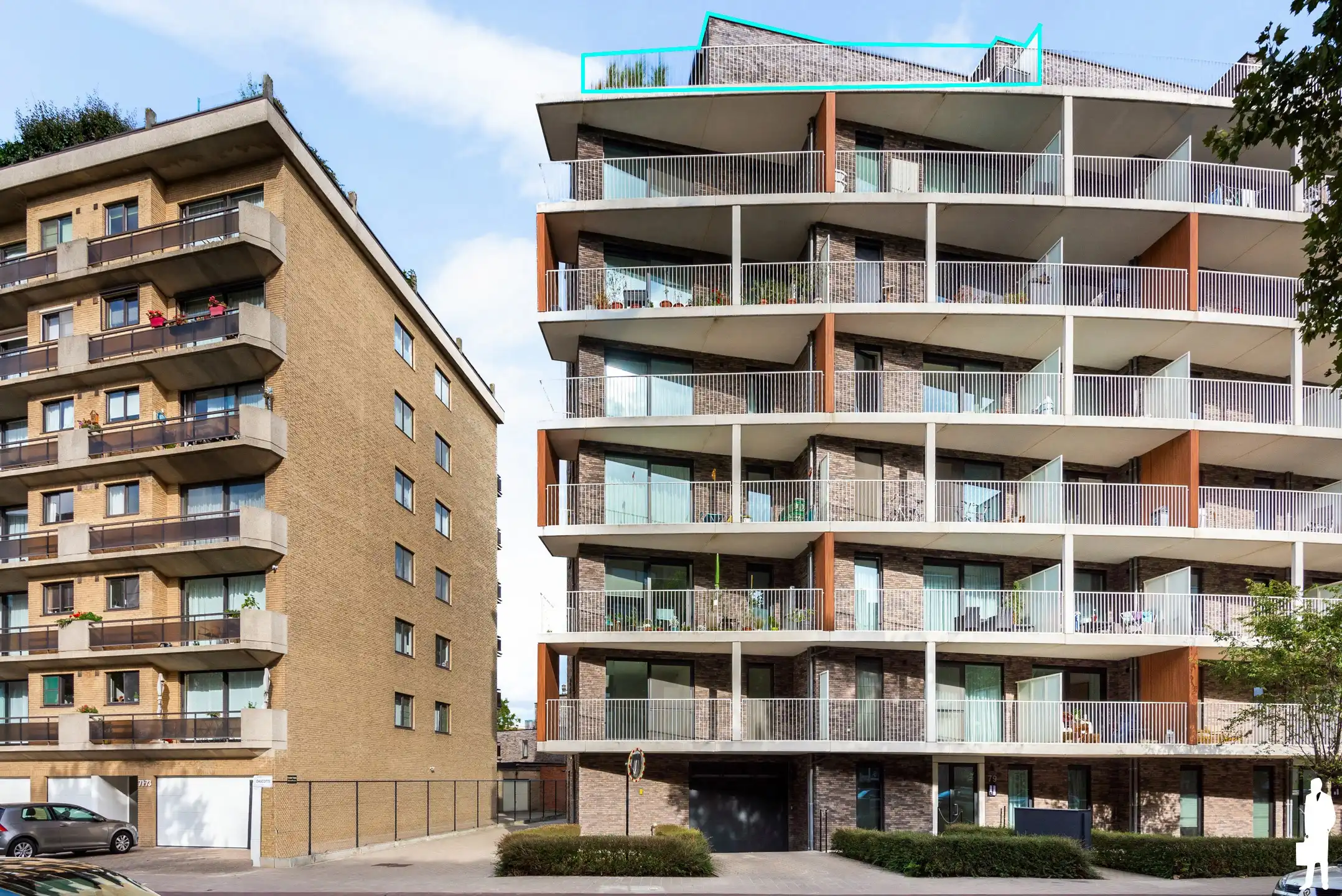 Ruime penthouse te Deurne-Zuid foto 26