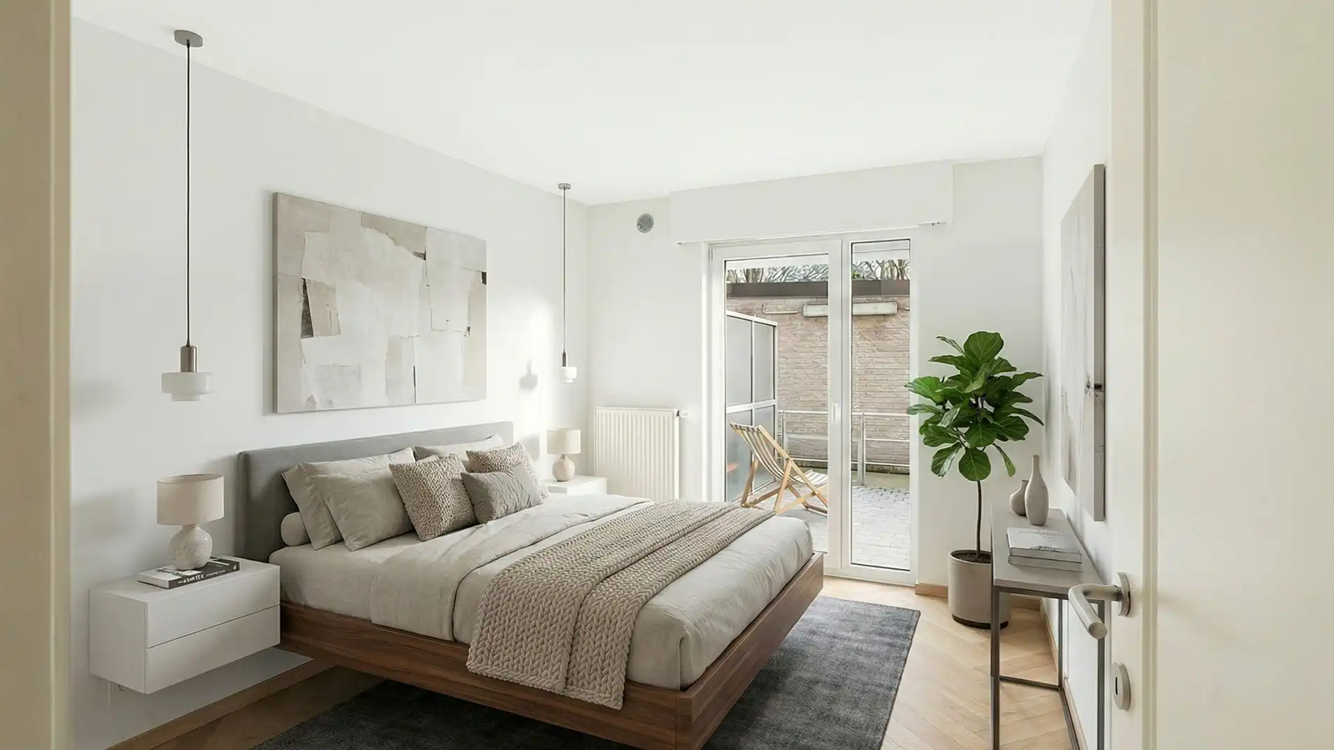 Instapklaar appartement met 2 kamers en zonneterras foto 8