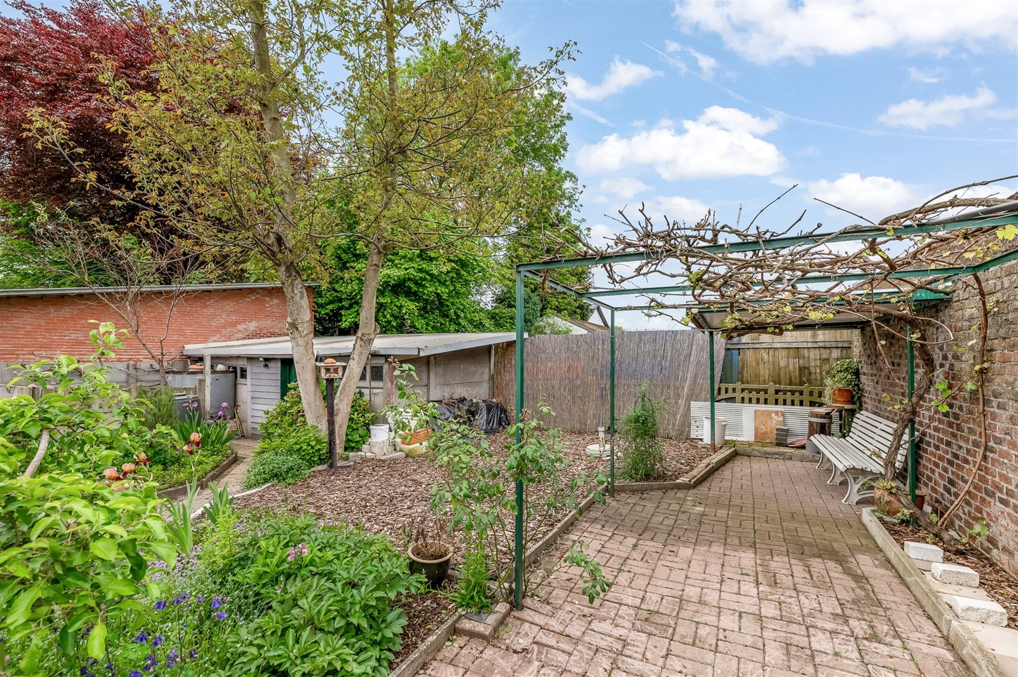 GOED ONDERHOUDEN GELIJKVLOERSE WONING MET 3 SLAAPKAMERS RUSTIG GELEGEN OP EEN PERCEEL VAN 7A22CA TE KORSPEL foto 11