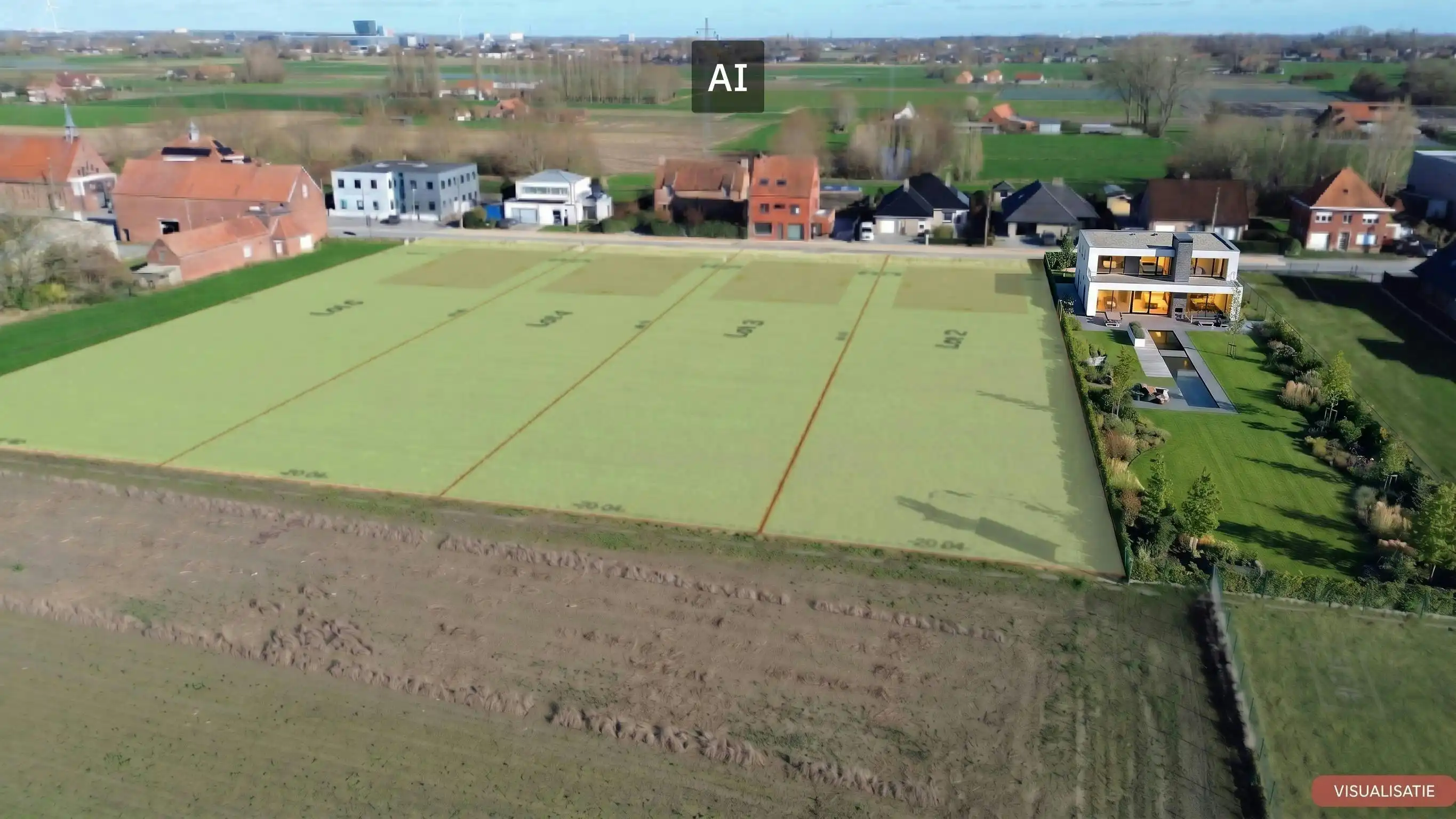 Grond te koop Moorseelsesteenweg 148 - 8800 Roeselare