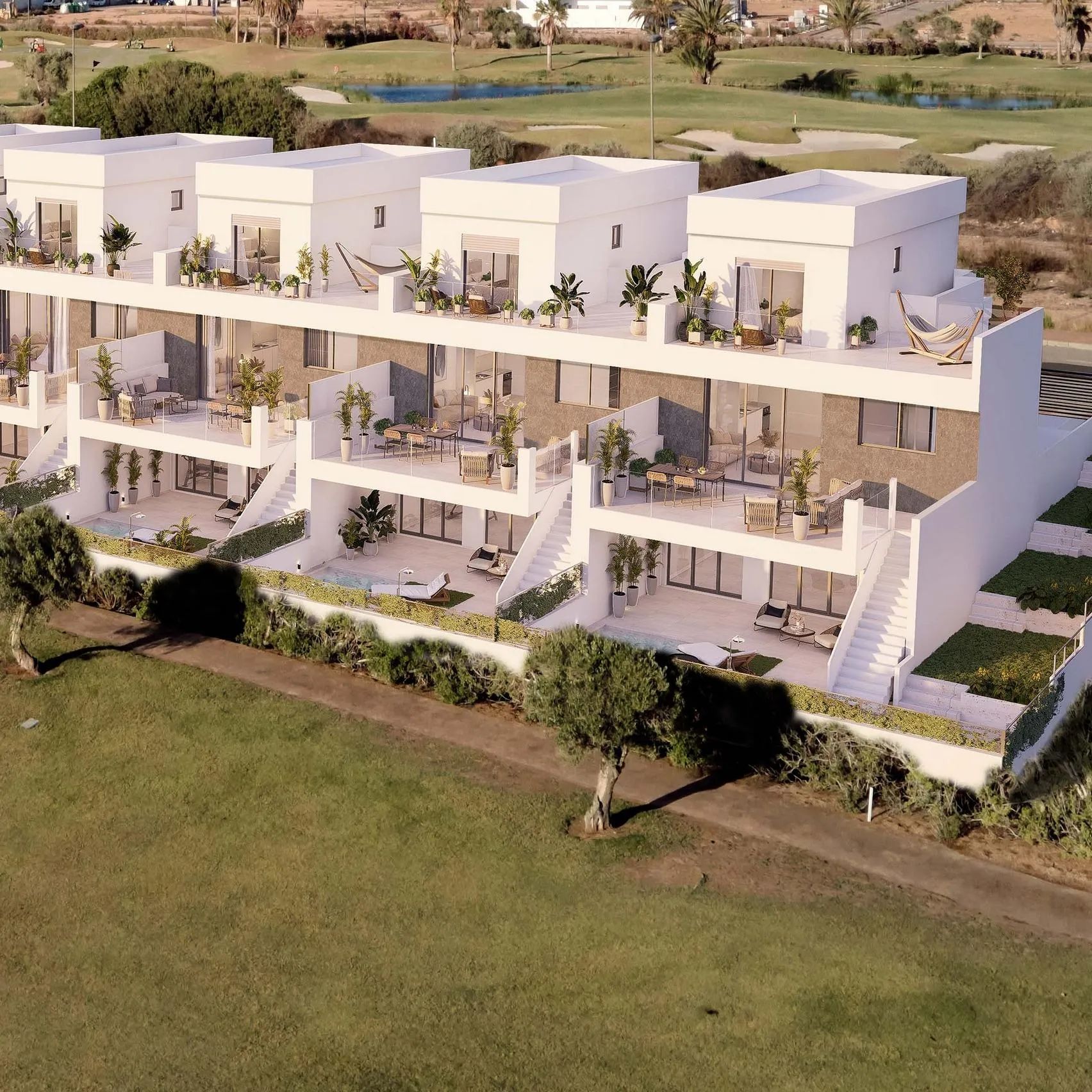 Luxe golfwoningen op korte afstand van de Mar Menor! Woningen van hoge kwaliteit aan eerste lijn van een prachtige golf foto 2
