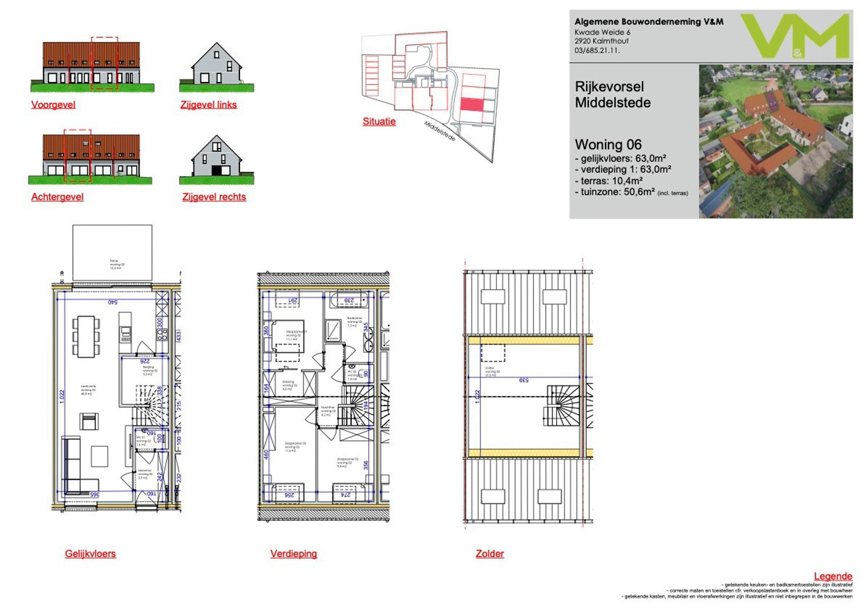 NIEUWBOUW PROJECT TE MIDDELSTEDE RIJKEVORSEL!!! foto 7