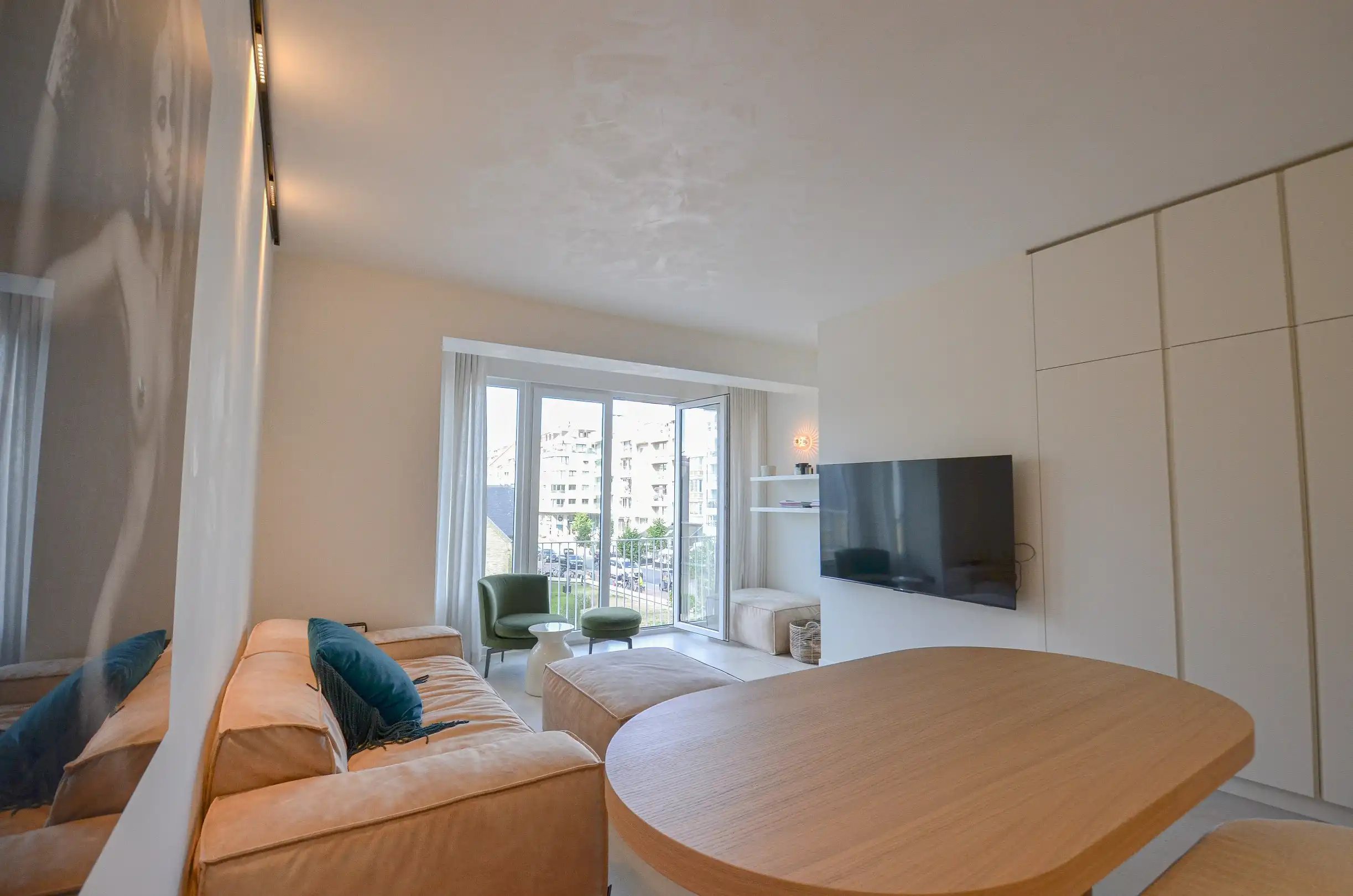 Stijlvol appartement met een open zicht gelegen nabij de Dumortierlaan. foto 7