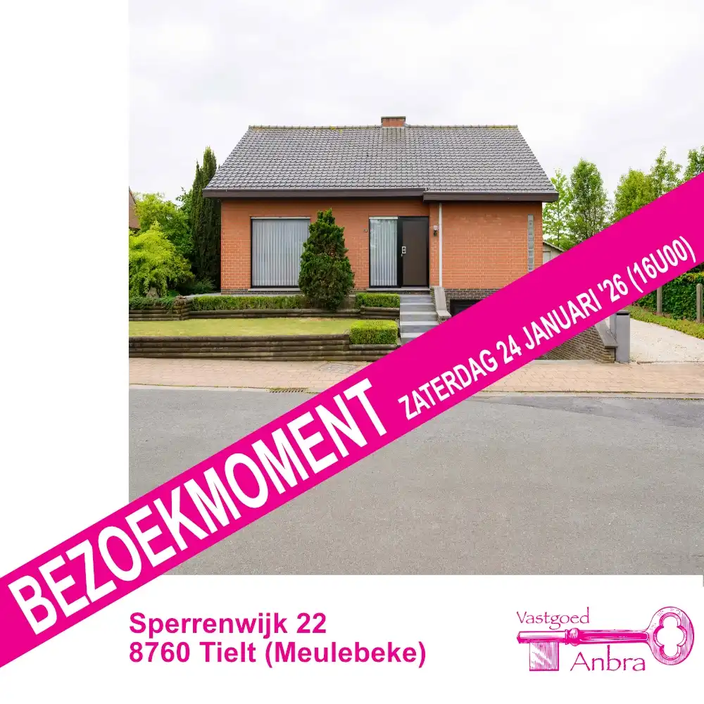 Hoofdfoto van de publicatie: SPERRENWIJK 22 - 8760 TIELT (MEULEBEKE)