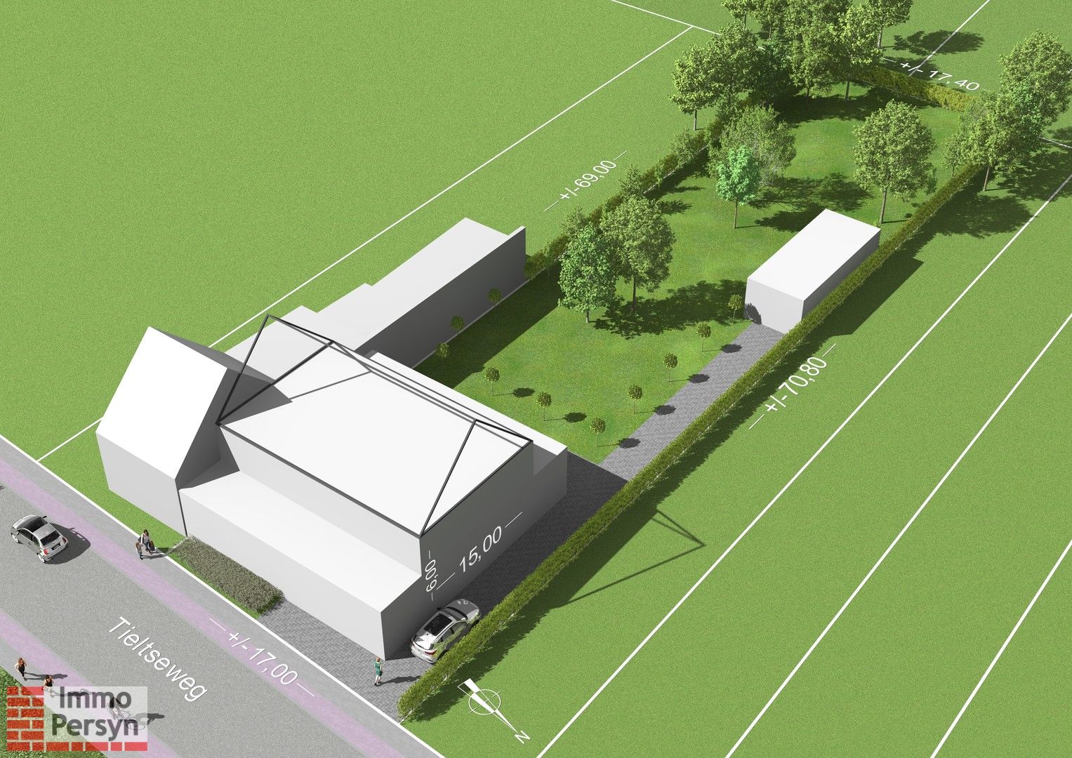 Projectgrond van 1204 m² met tal van mogelijkheden op toplocatie in Rillaar foto {{pictureIndex}}