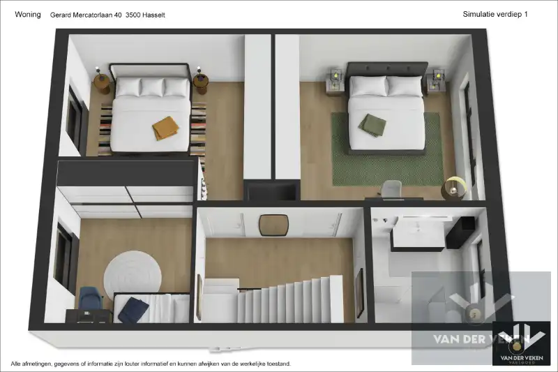 DEGELIJKE GEZINSWONING  MET GARAGE  IN DE SINT-CATHARINAWIJK foto 20