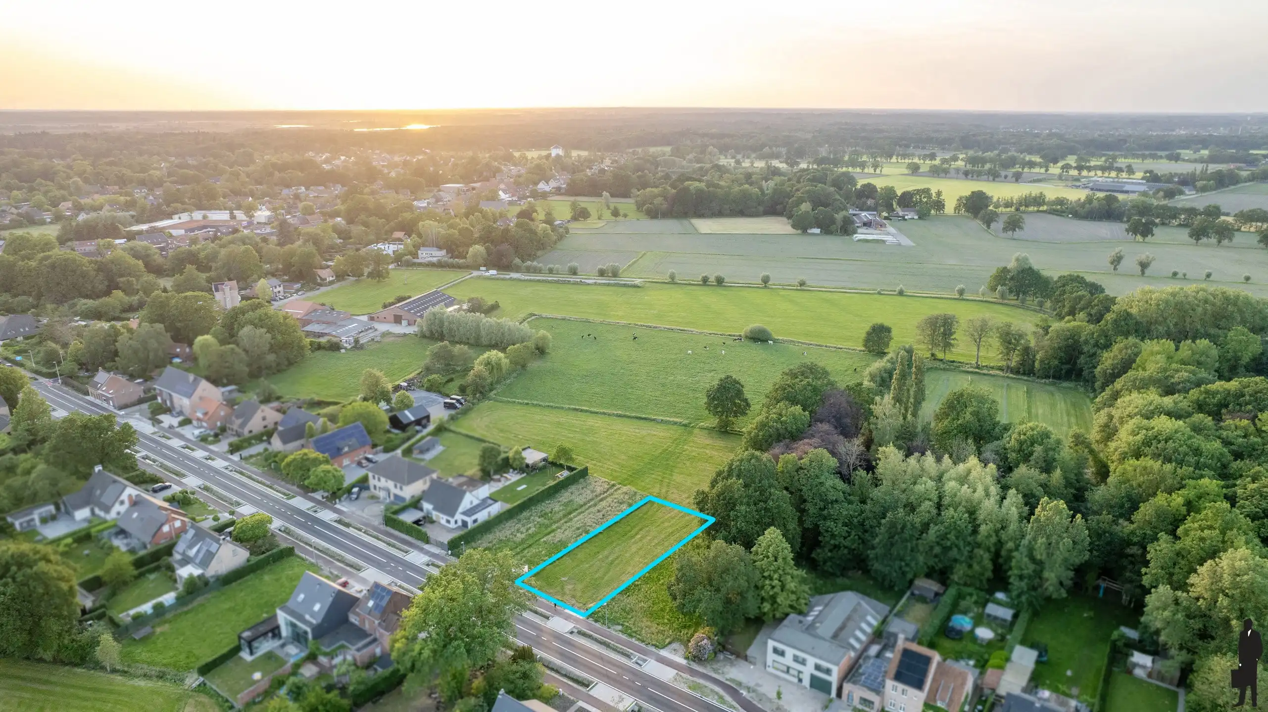 Prachtige bouwgrond voor open bebouwing op toplocatie in Achterbroek foto 7