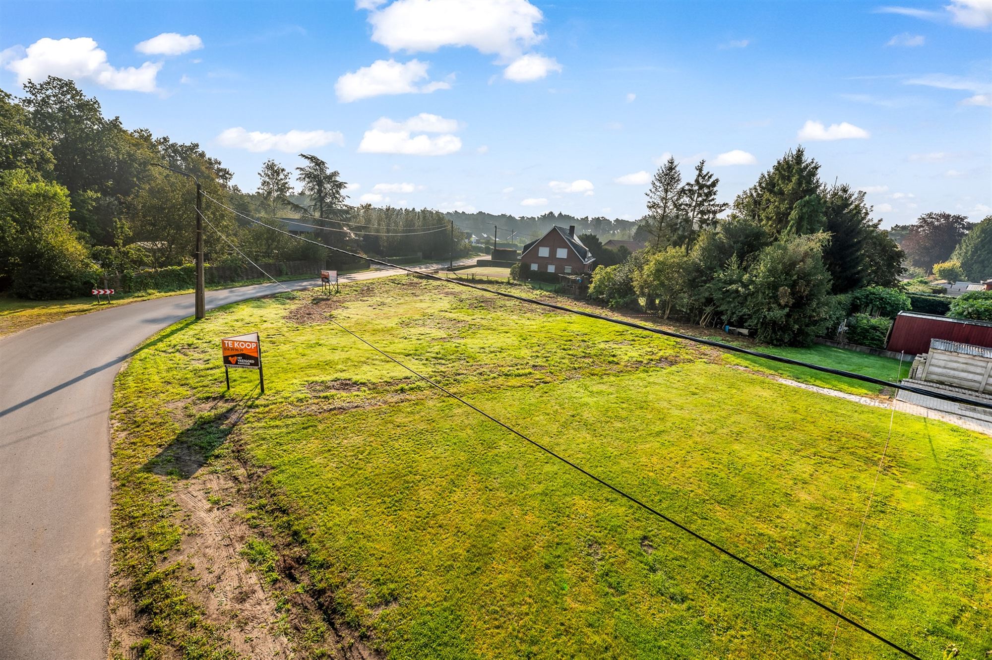 ZUIDGERICHTE BOUWGROND OB VAN 687M2 VLAKBIJ NATUURGEBIED foto 5