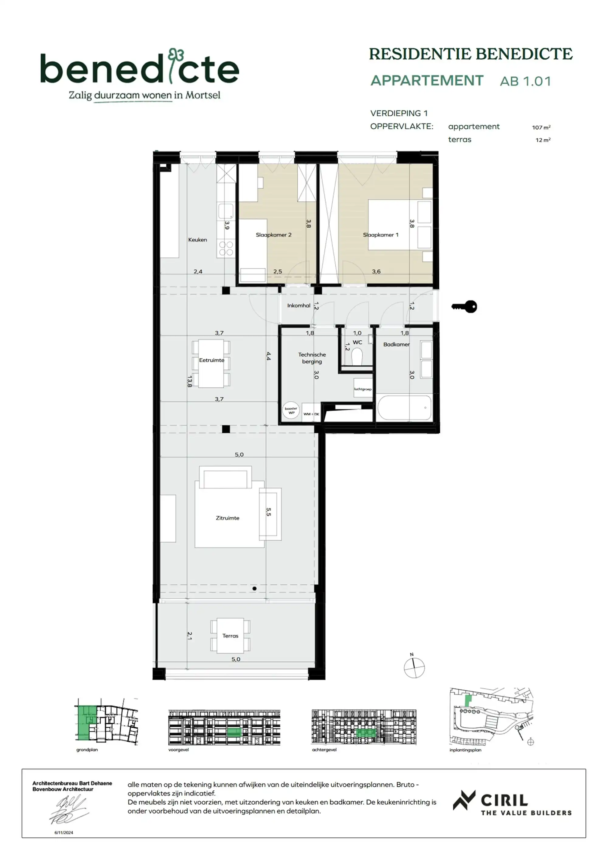 Appartement met terras foto 15