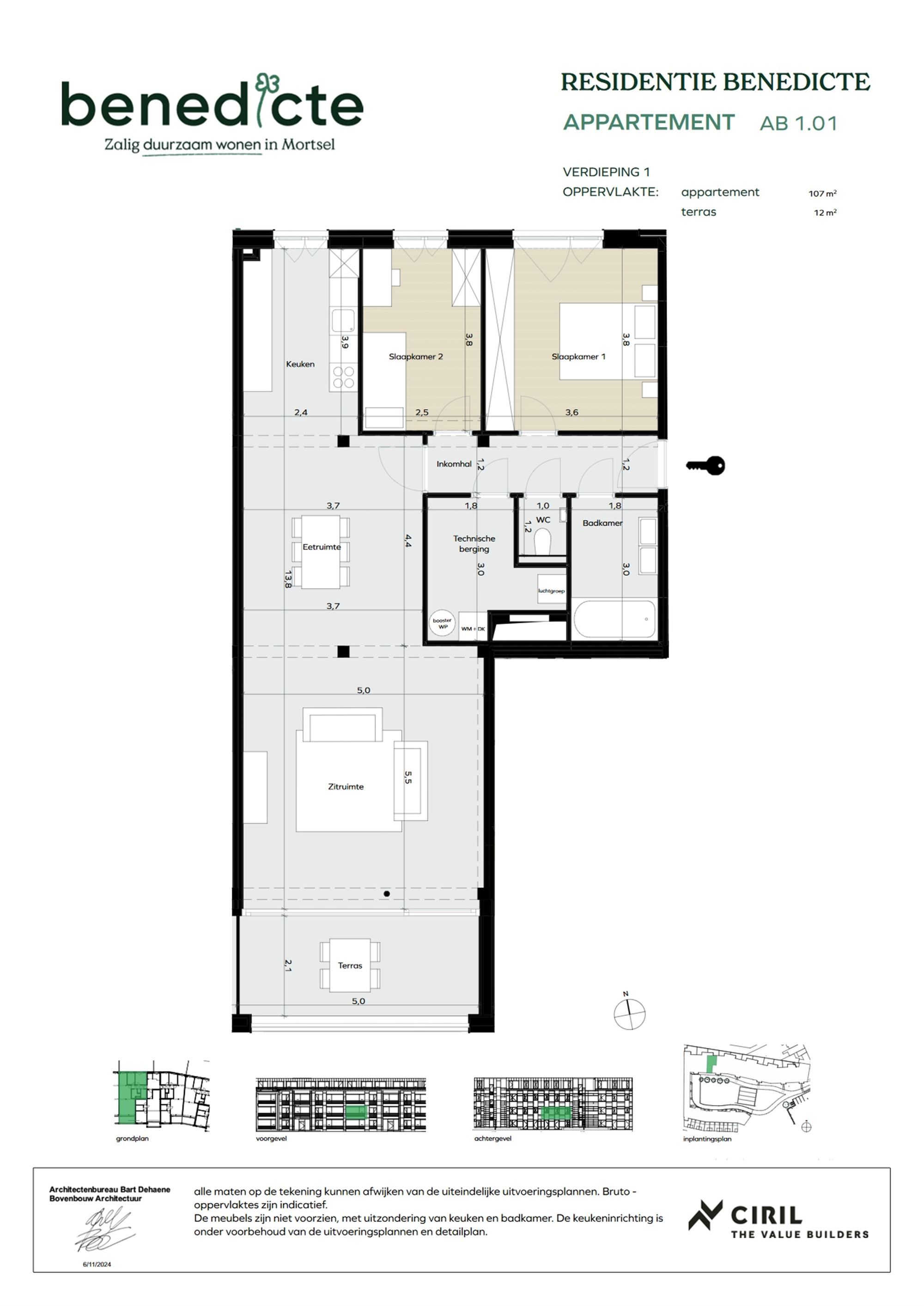 Appartement met terras foto 15