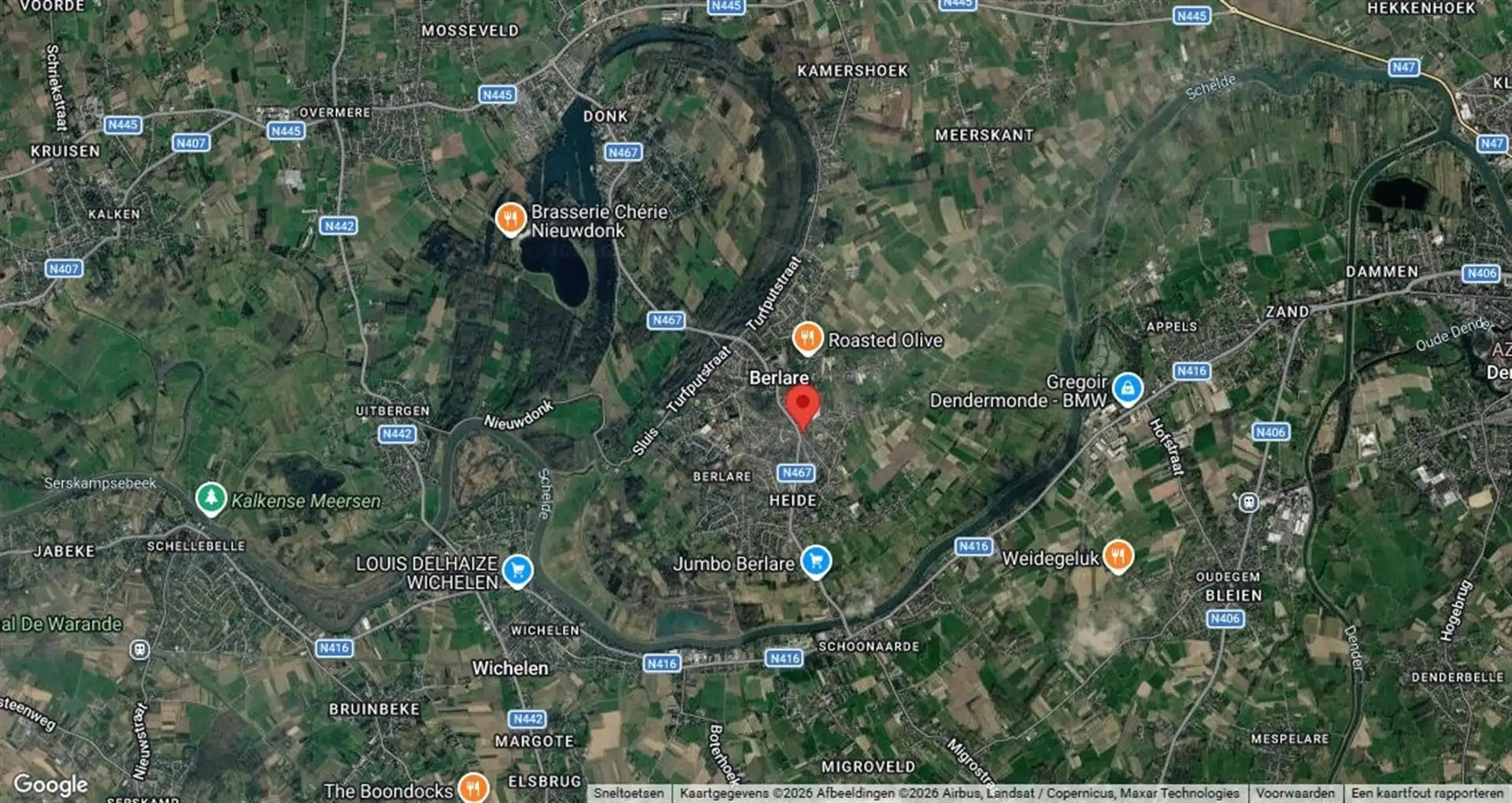 Ruim gelijkvloers appartement met 2 slaapkamers, terras en staanplaats te Berlare foto 17