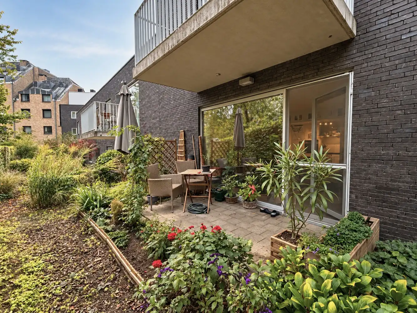 Gelijkvloers appartement met EPC label A, ruim terras en autostaanplaats foto 4