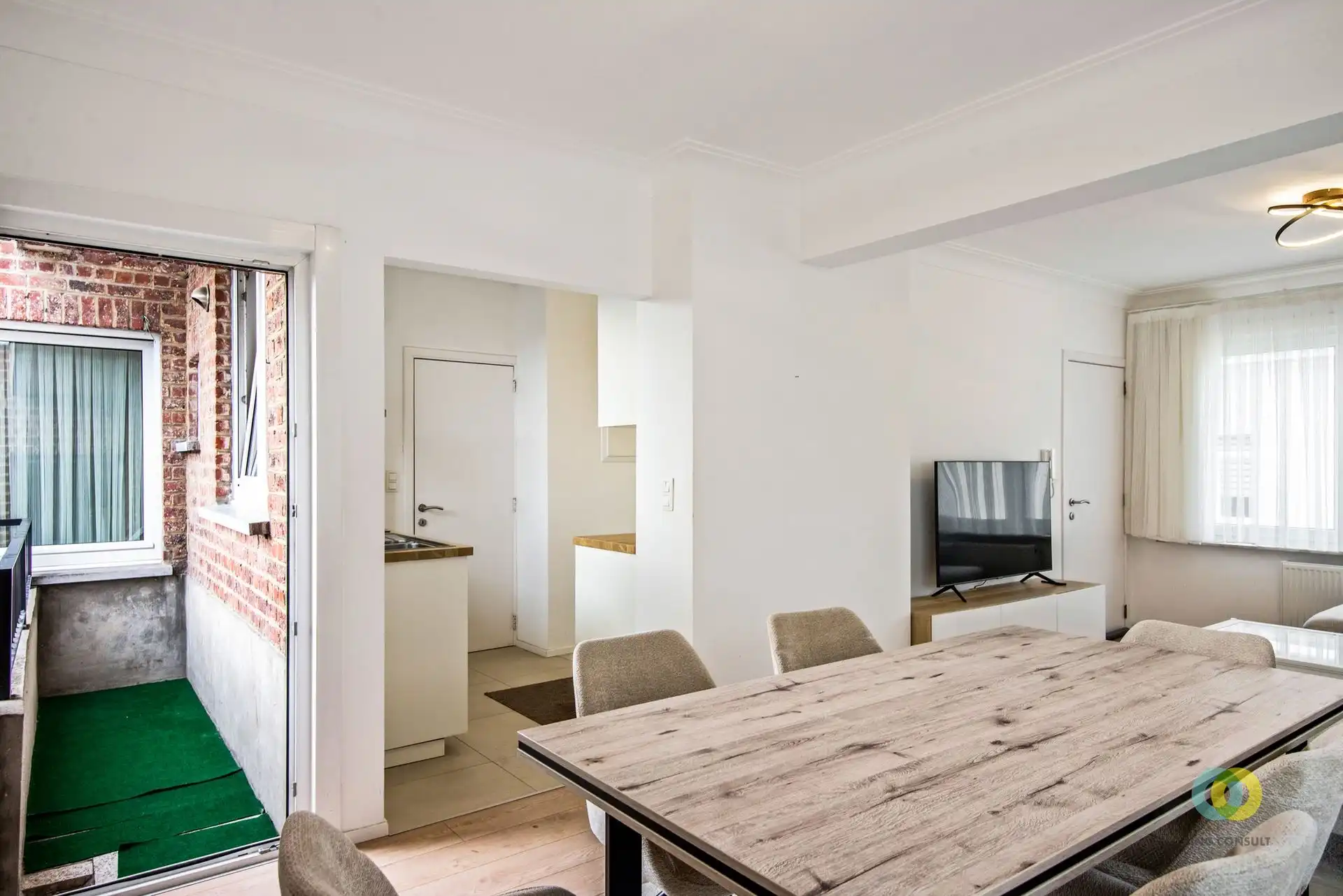 2-slaapkamerappartement met terras in het centrum van Strombeek-Bever foto 3