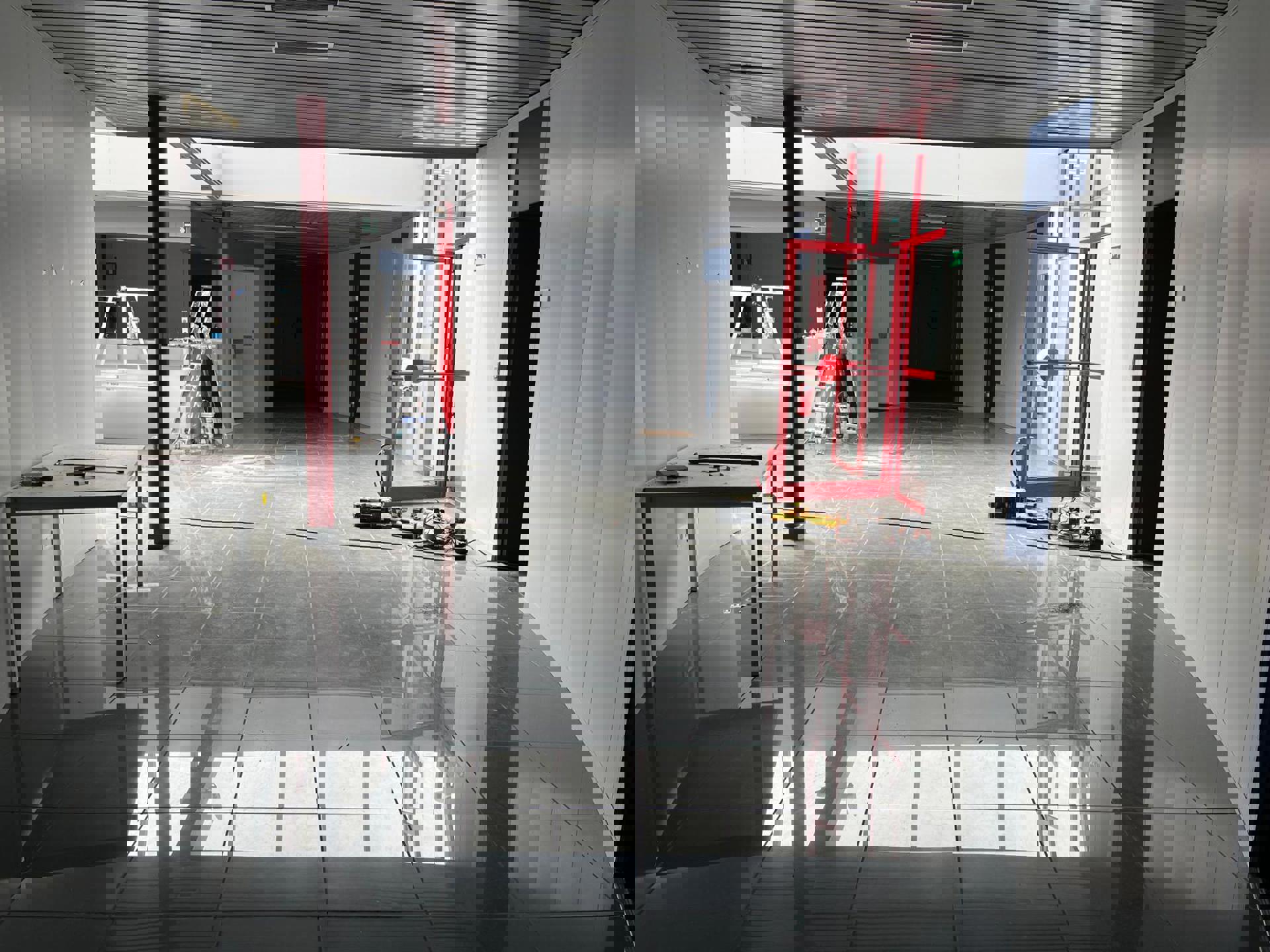 Showroom/kantoor ca. 600m² met veel lichtinval te Malle foto 3