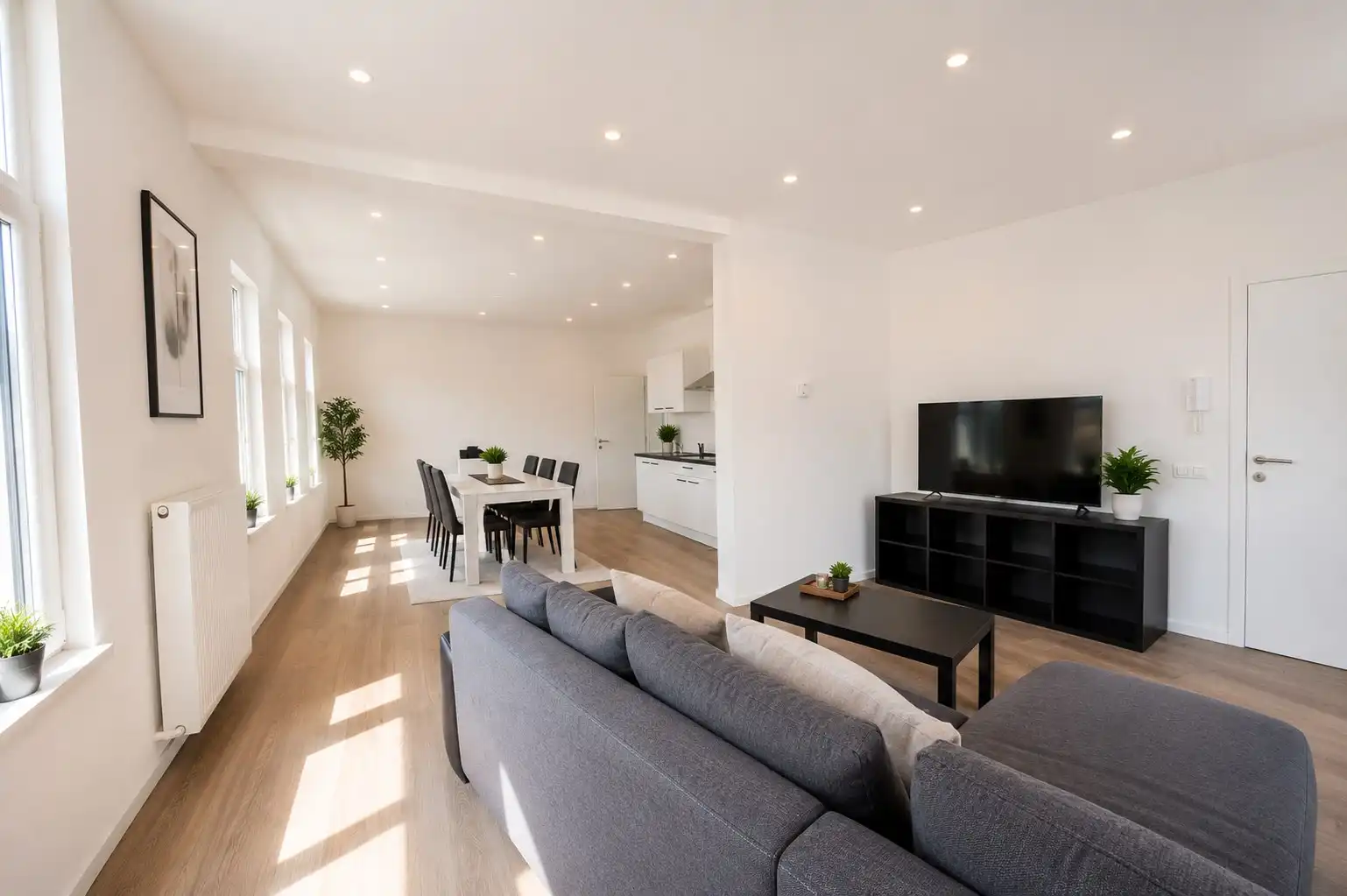 MODERN HOEKAPPARTEMENT OP BOOGSCHEUT STRAND EN SHOPPING BLANKENBERGE foto 3