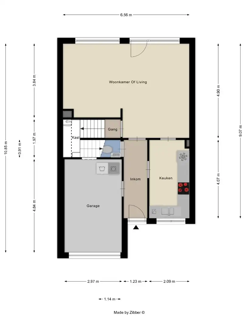 Halfopen bebouwing met 5 slaapkamers, garage en tuin in Kessel-Lo! – EPC 166 kWh/m² - bewoonbare opp. 180 m² foto 34