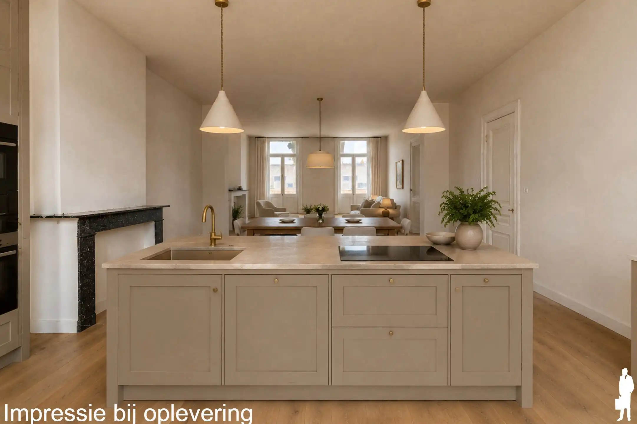 Appartement van 208m² + terras in uniek en historisch kader foto 3