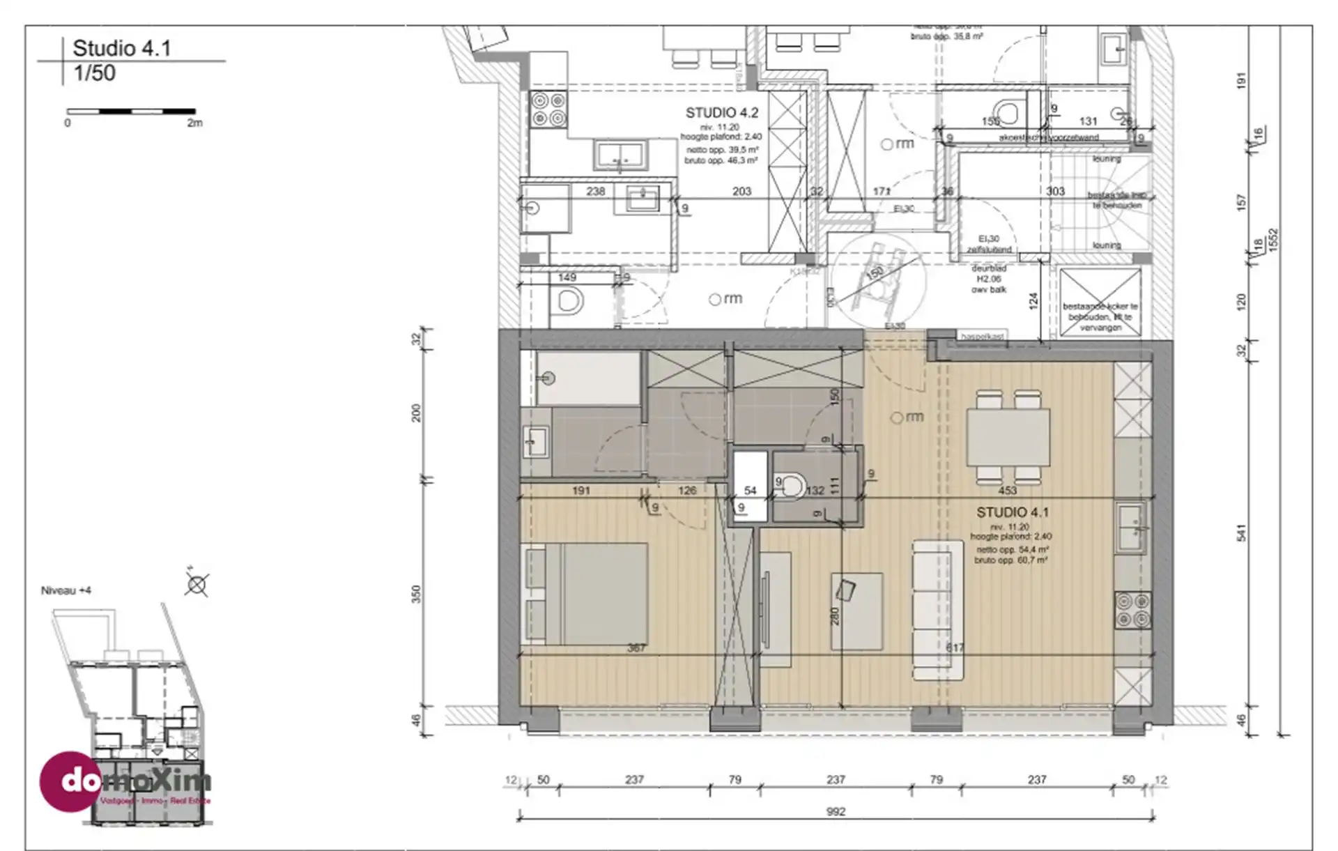 Appartement met één slaapkamer nabij het centrum van Leuven  foto 7