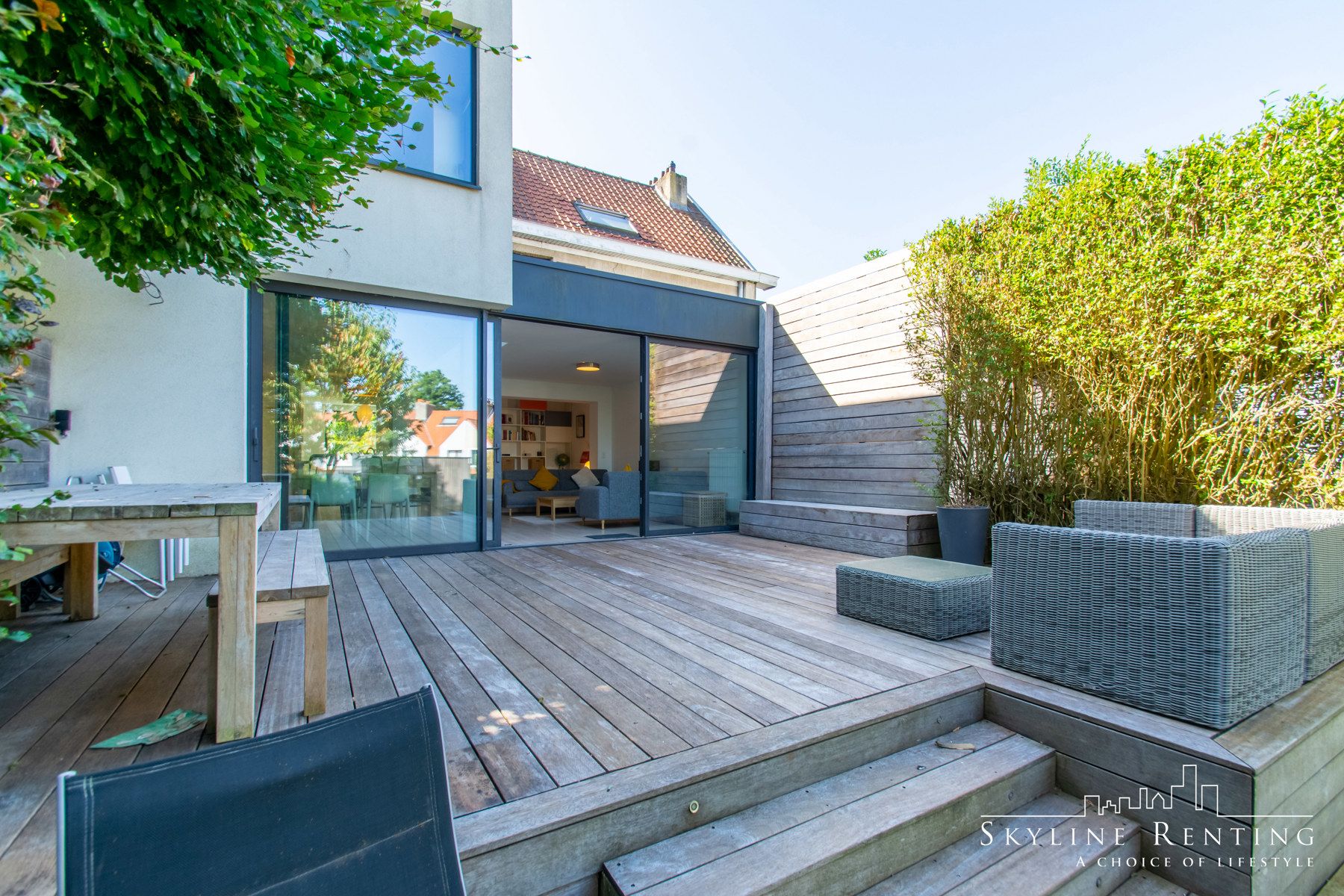 LICHTRIJK - Gemeubeld huis - 3k. met TUIN en TERRAS ! foto 15