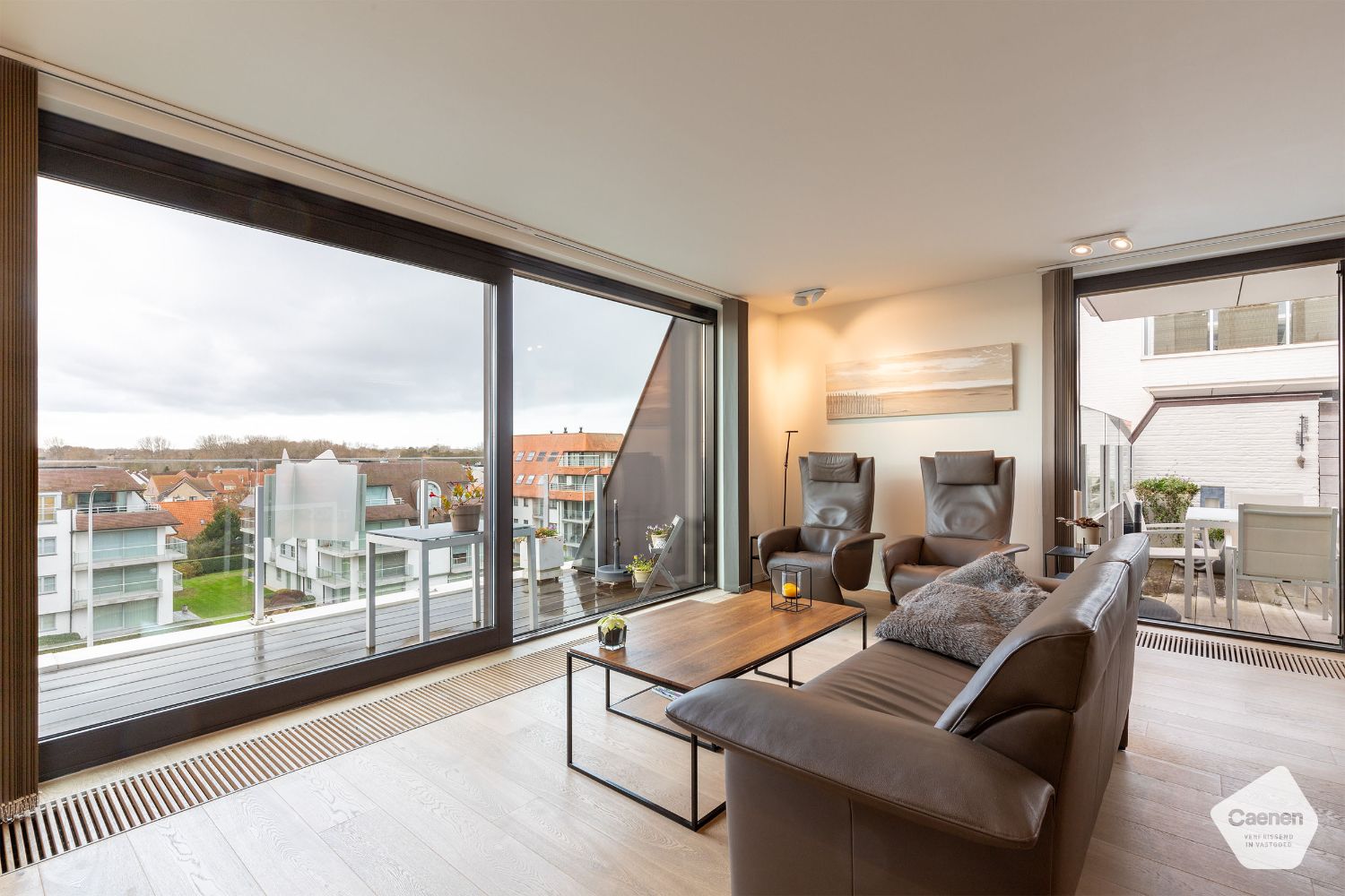Magnifiek afgewerkt appartement met 2 slaapkamers en riant terras foto 3