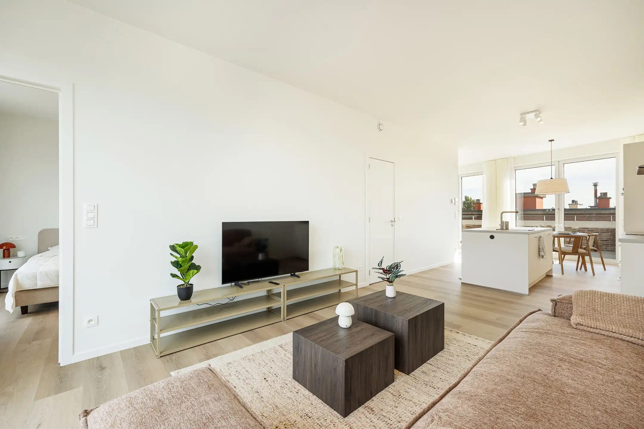 Luxueus gemeubeld penthouse met 2 zonnige terrassen foto 9