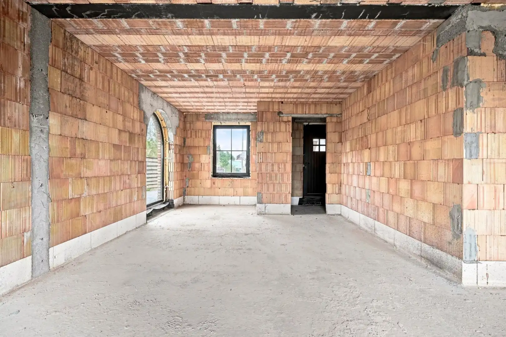 Ruime casco halfopen nieuwbouw met ruime garage in Merkem!  foto 4