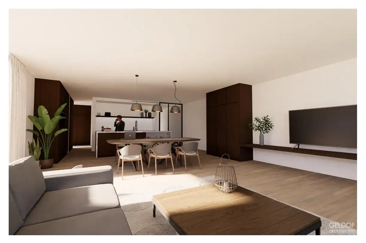 Rustig gelegen, half-open nieuwbouwwoning nabij centrum Roeselare foto 5